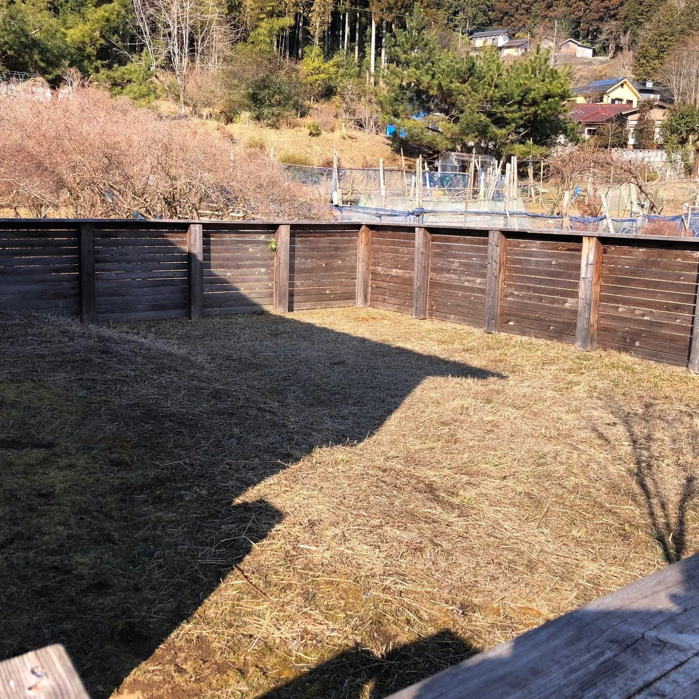 埼玉県の一軒家のお庭に、素敵なドッグランが完成しました🐶✨。