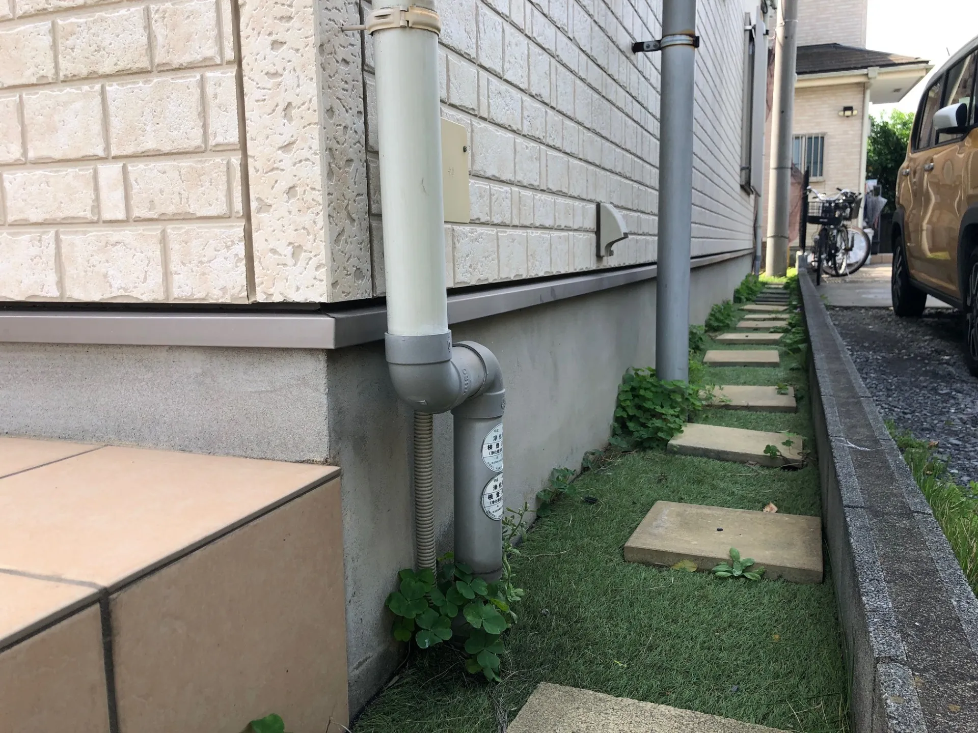 お客様DIYの人工芝