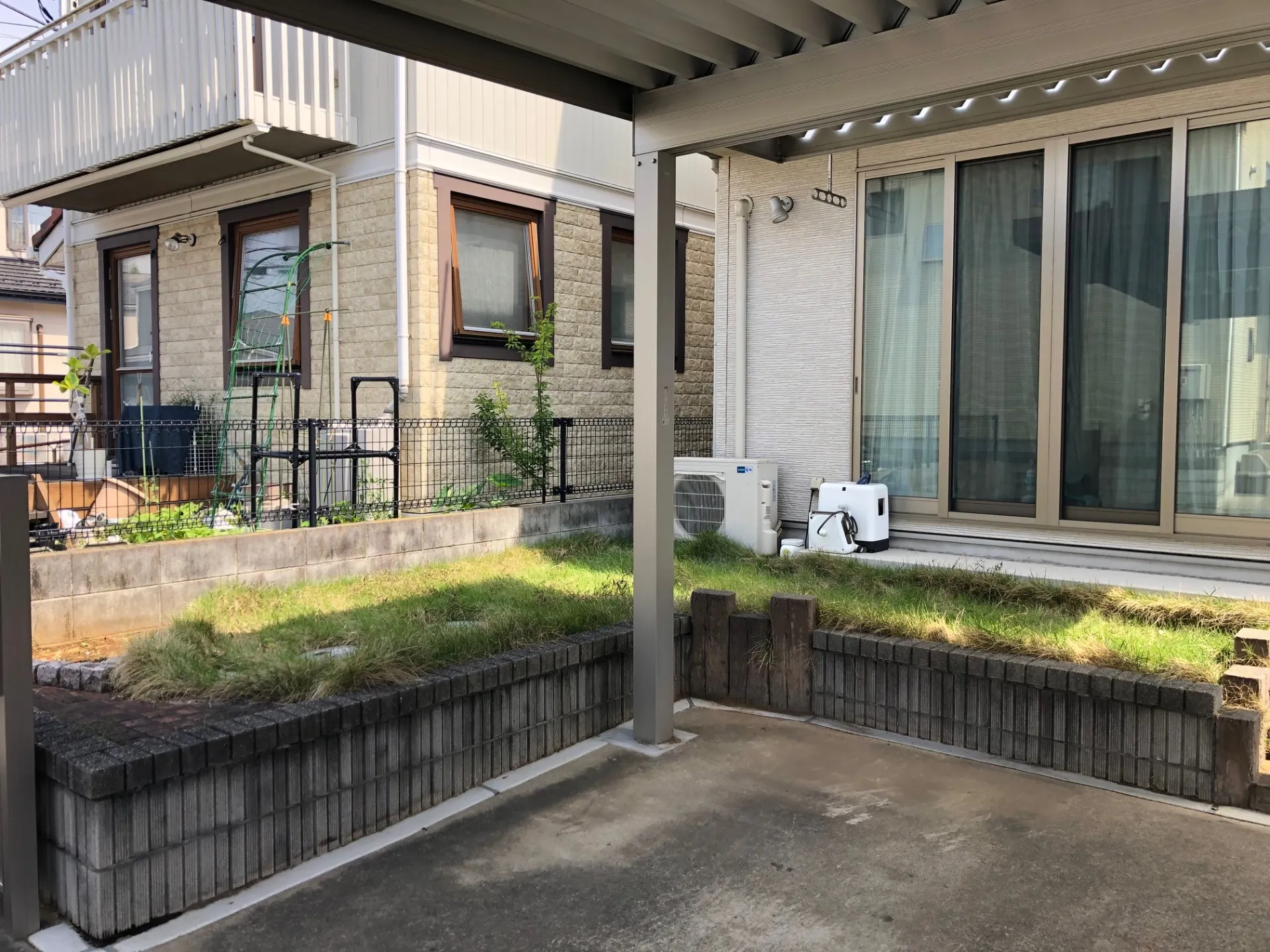 元の芝生の状態