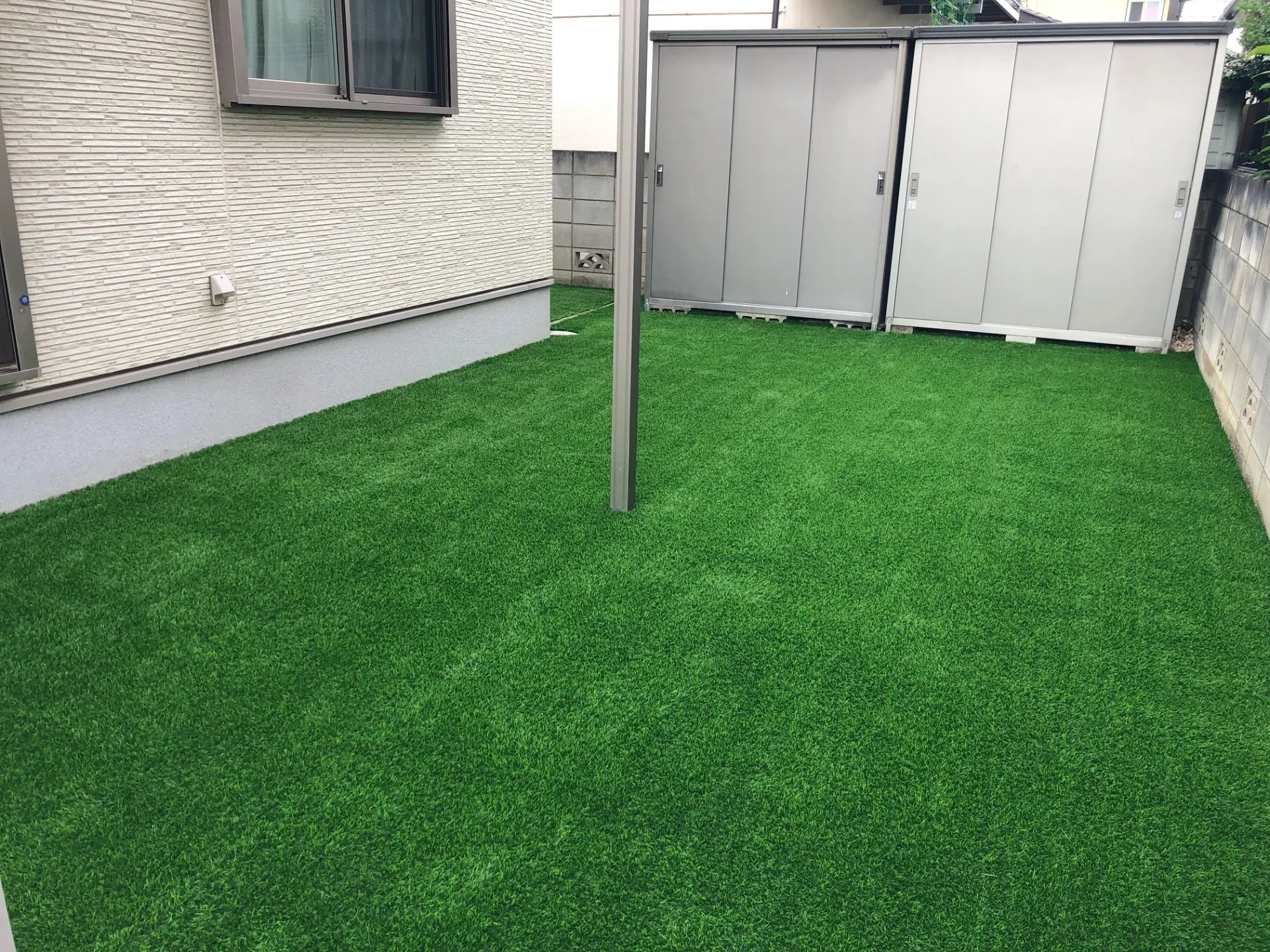 お庭が広く感じます。