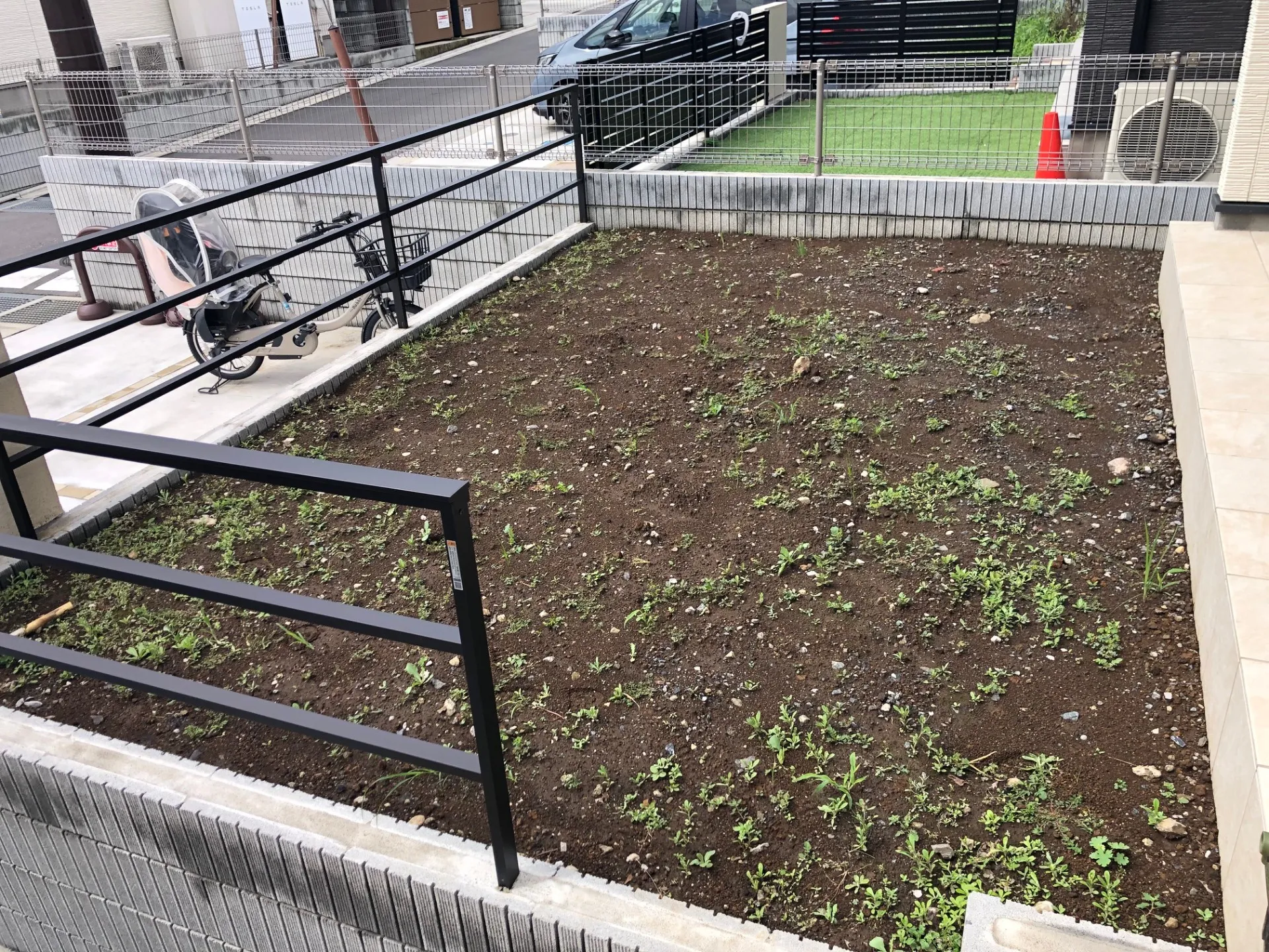 元のお庭の状態