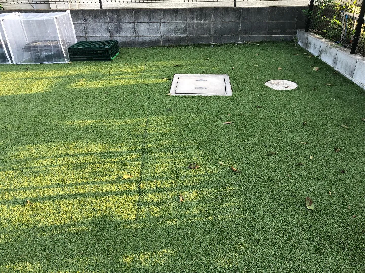「他社施工の人工芝でもOK👷👌 プロ職人が丁寧に補修します🏡...