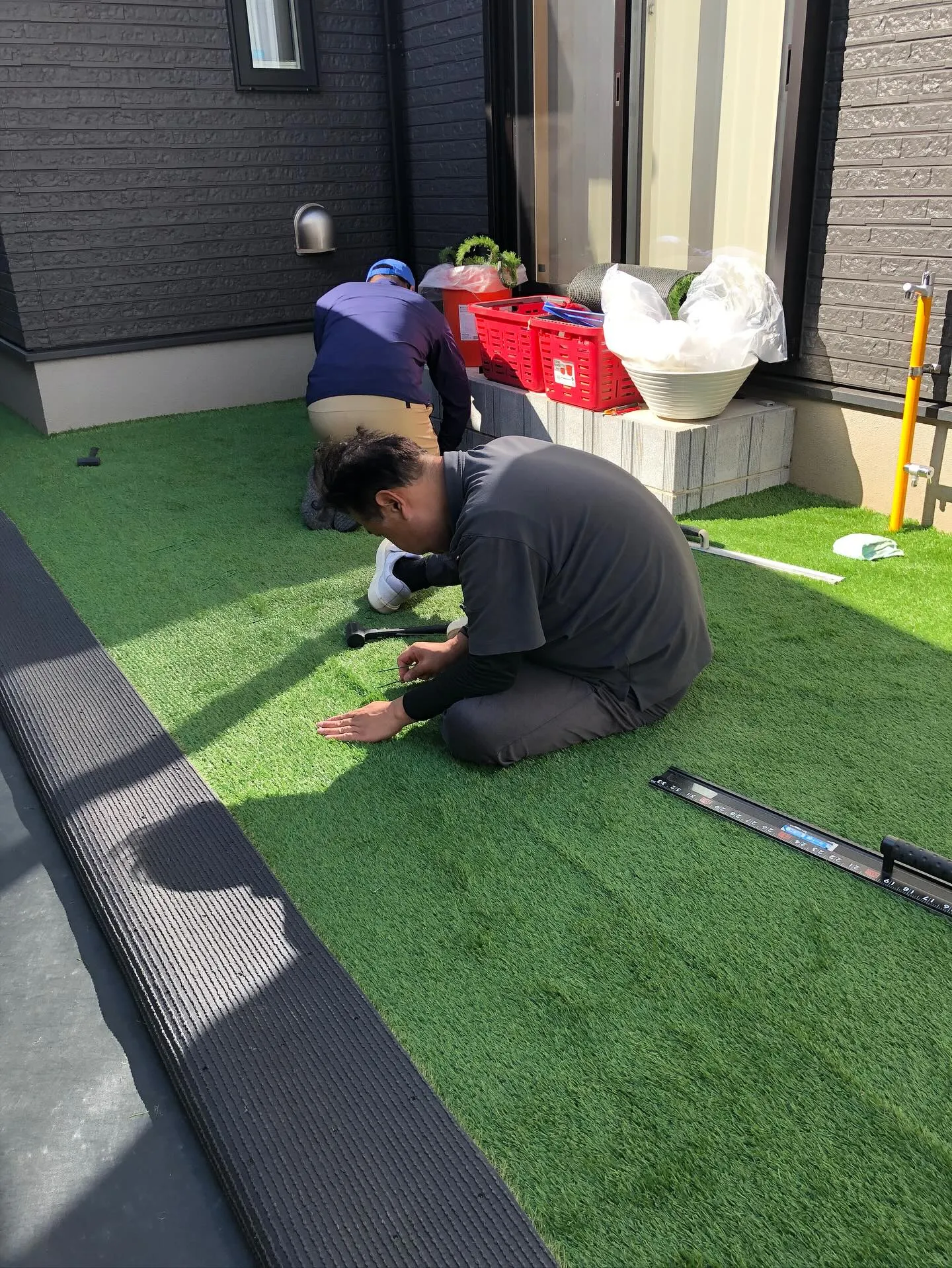 🏡新築のお庭が“映える空間”に変身🌿✨
