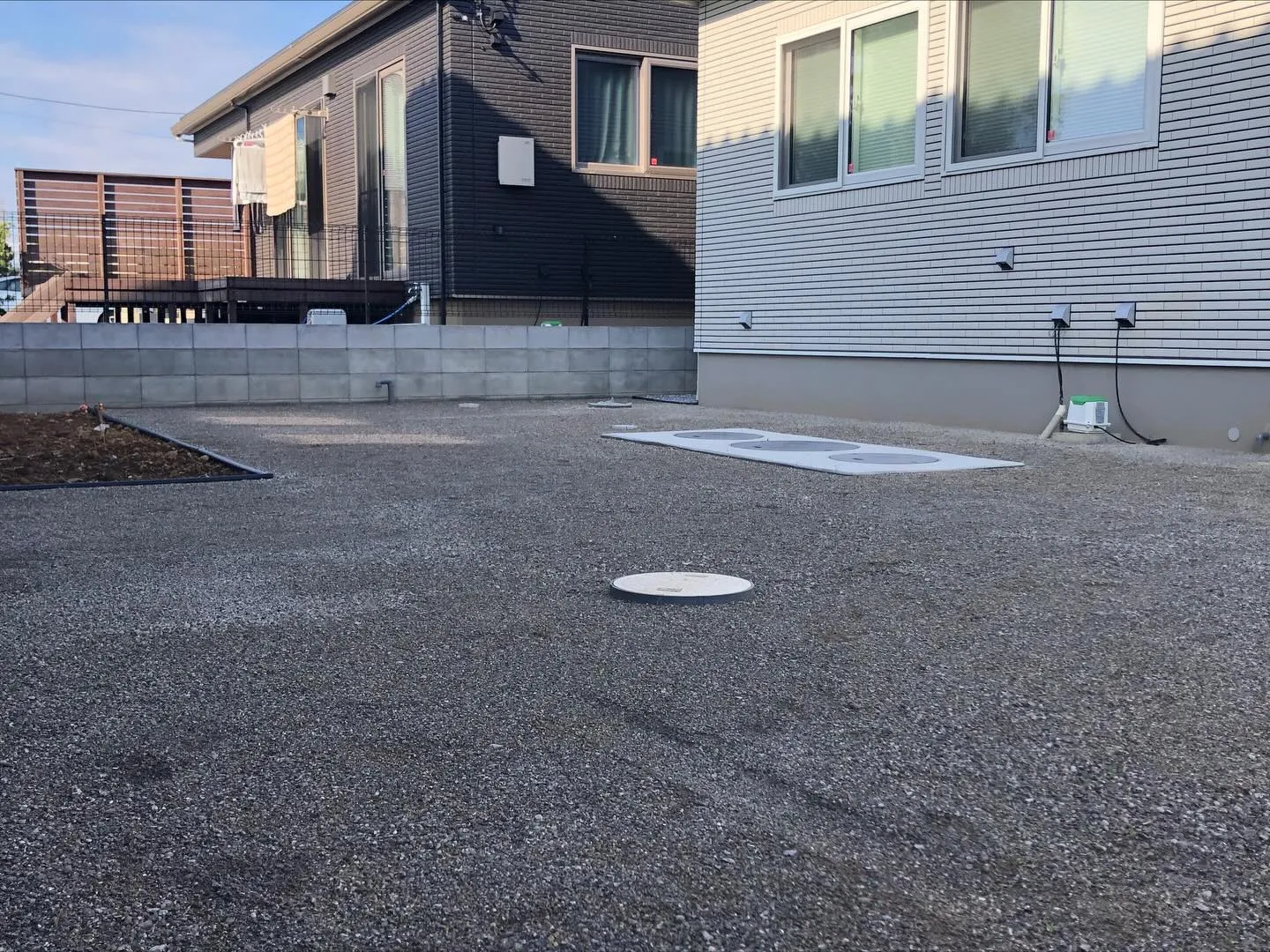 【滑川町🏡 新築外構×人工芝施工✨】