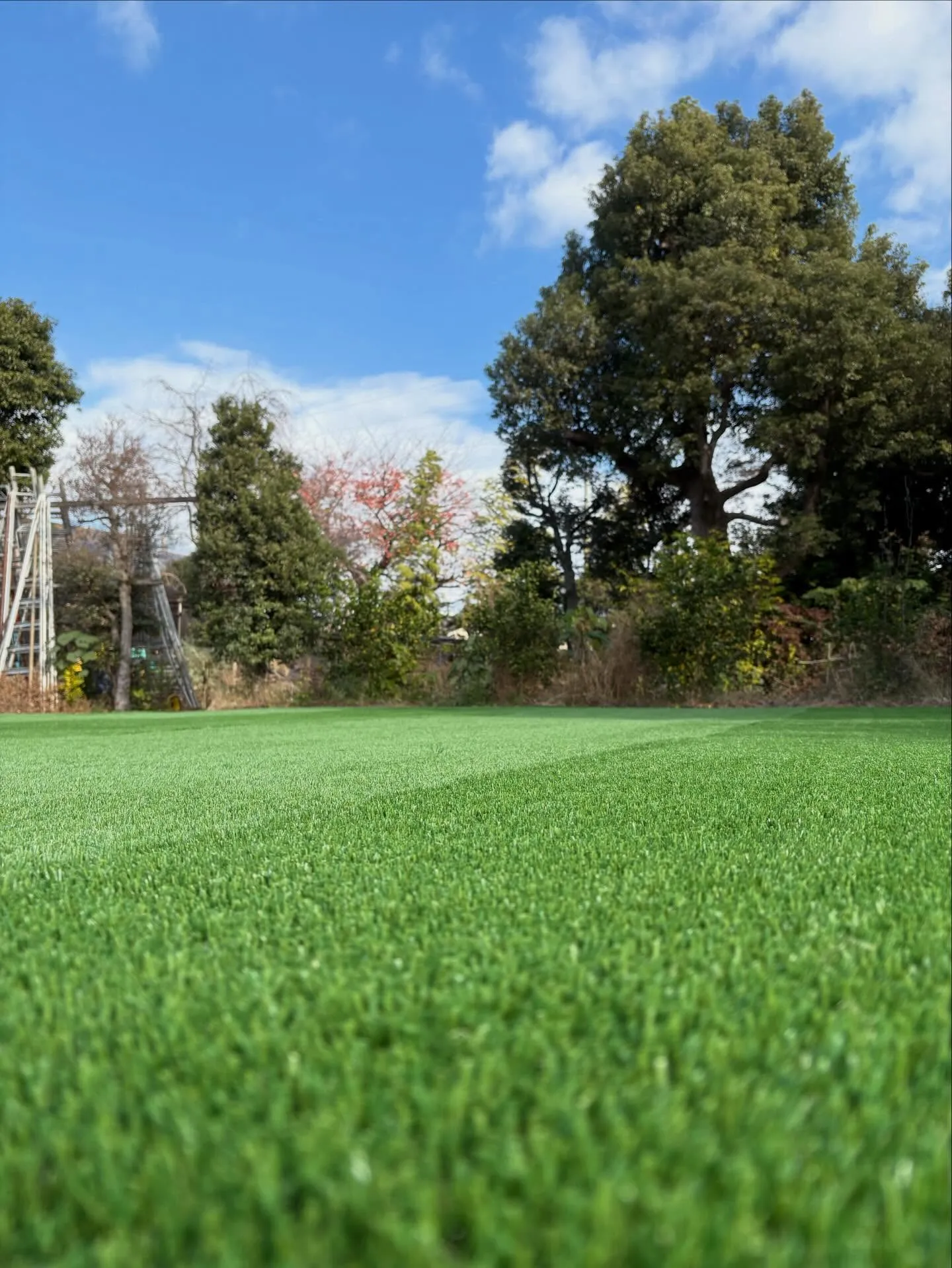 🌱【人工芝で暮らしが変わる】✨人工芝の子供の遊び場⚽️