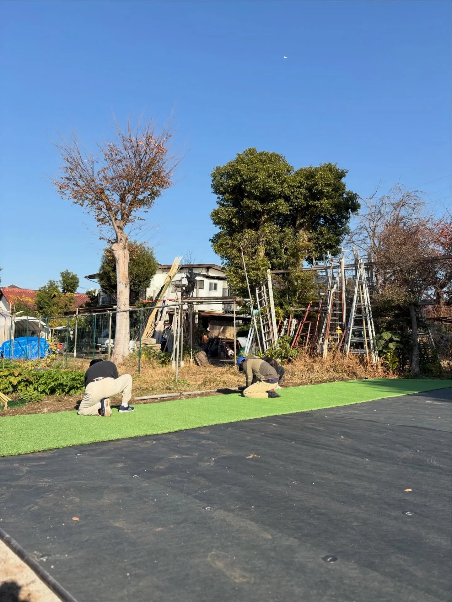 🌱【人工芝で暮らしが変わる】✨人工芝の子供の遊び場⚽️