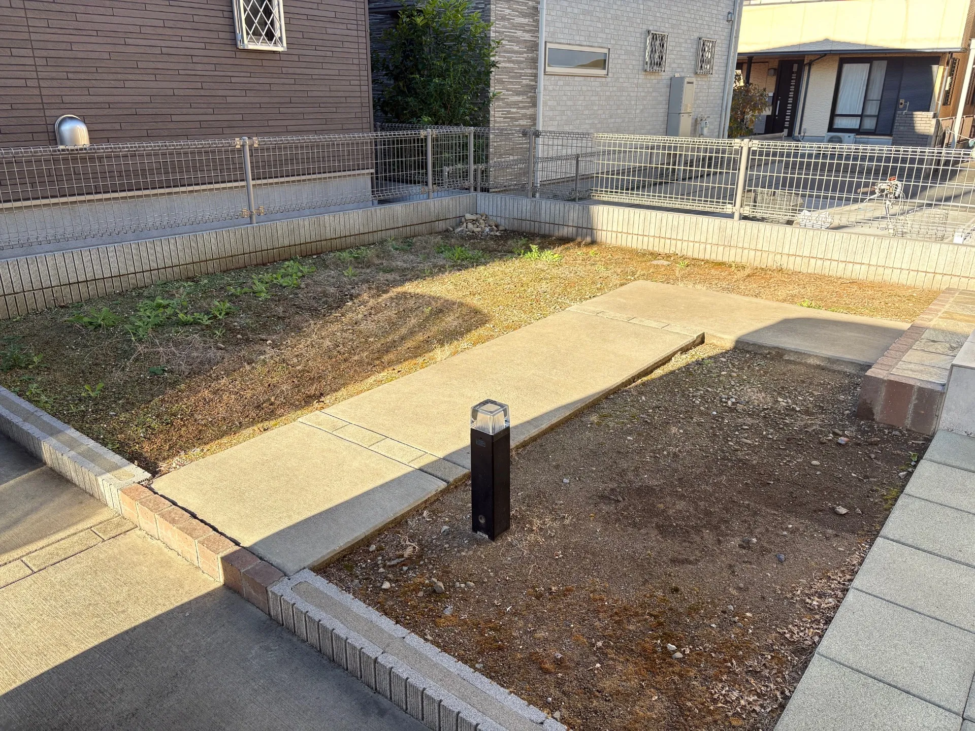 元のお庭の状態