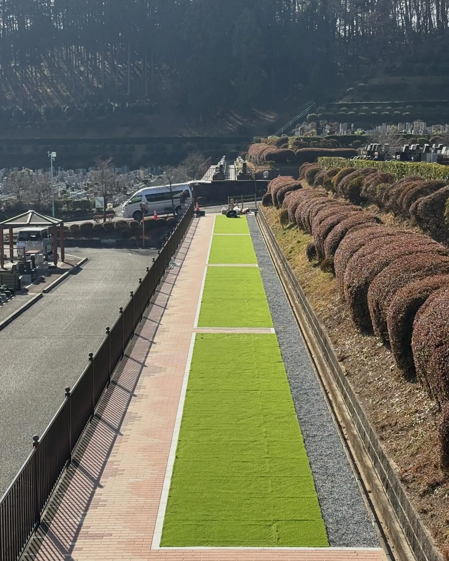 【施工事例｜東京都あきる野市 霊園】🌱