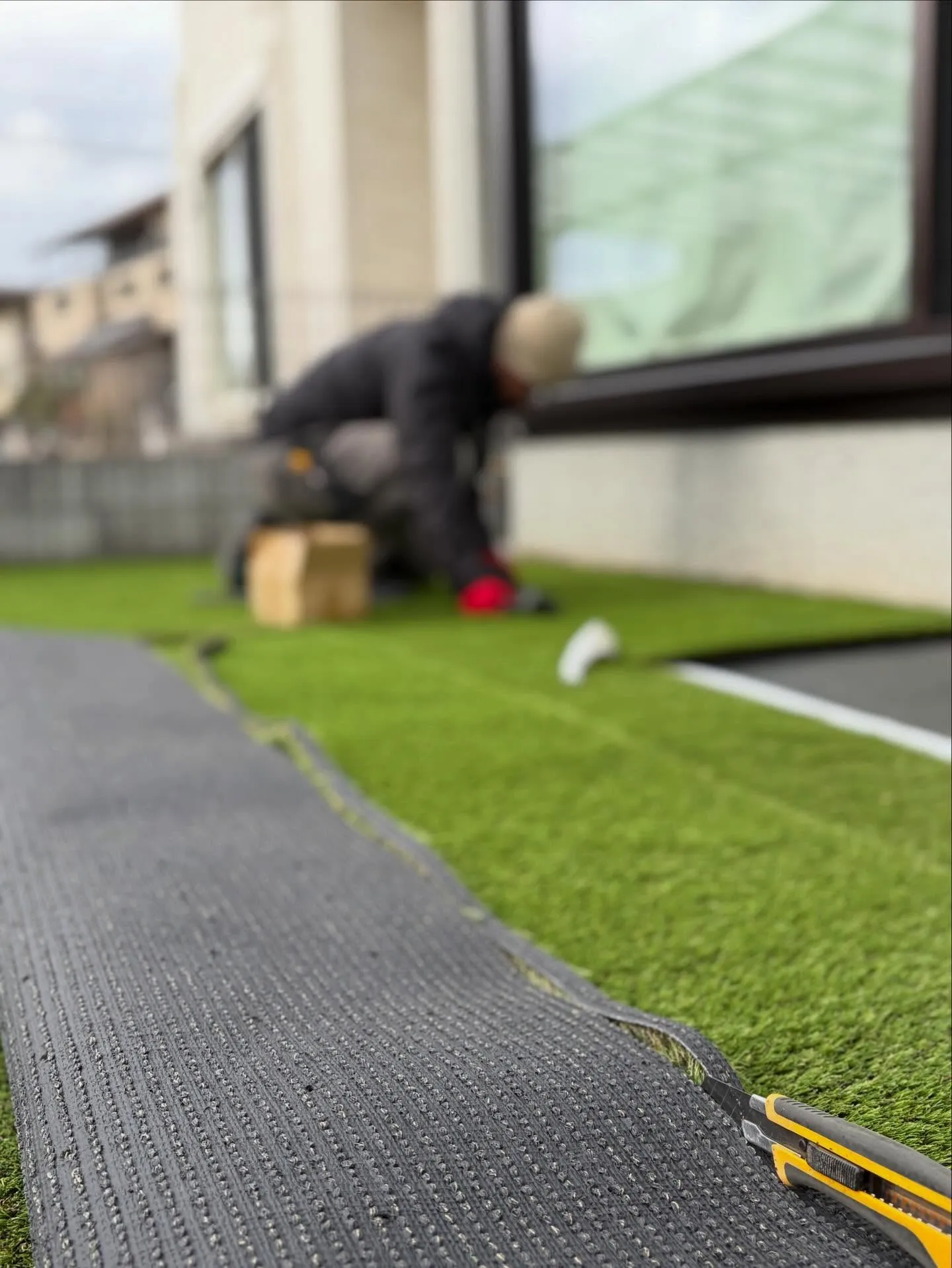 🏠【埼玉県飯能市 人工芝施工】🌱