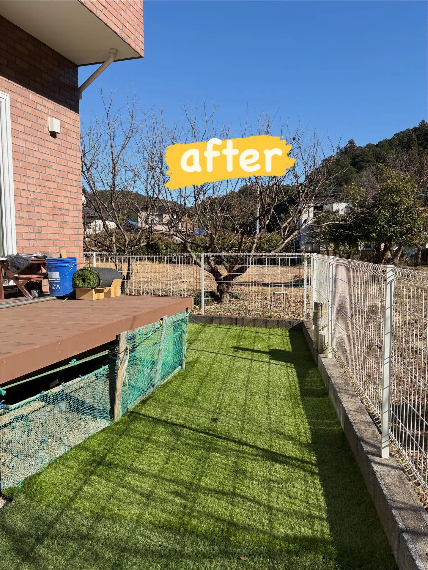 【DIY庭が…本気ドッグランに進化‼️】🐕🌱