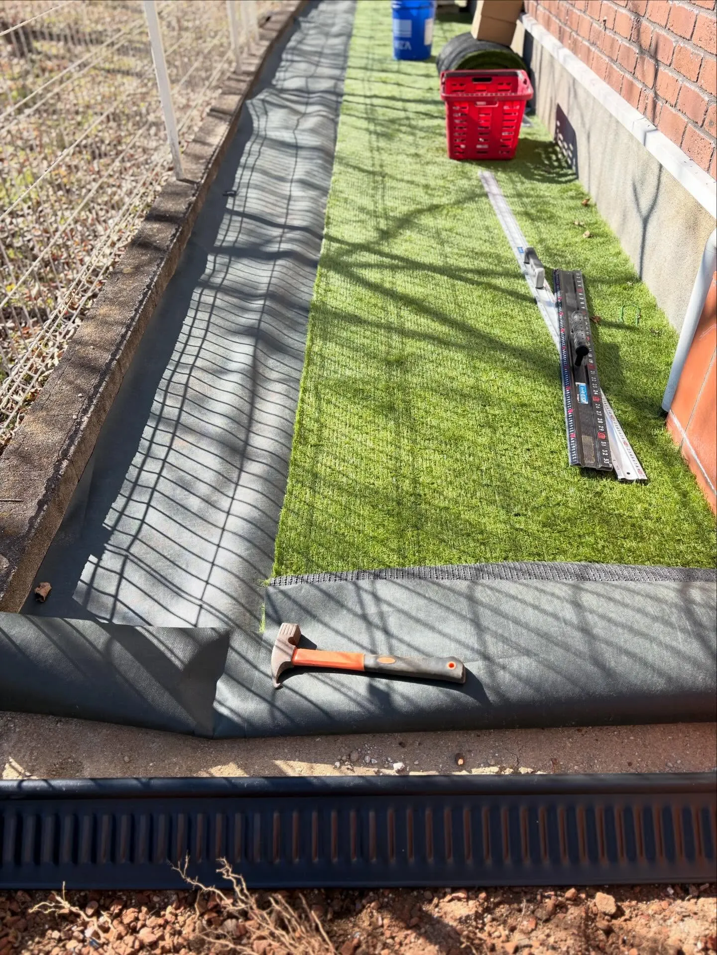 【DIY庭が…本気ドッグランに進化‼️】🐕🌱