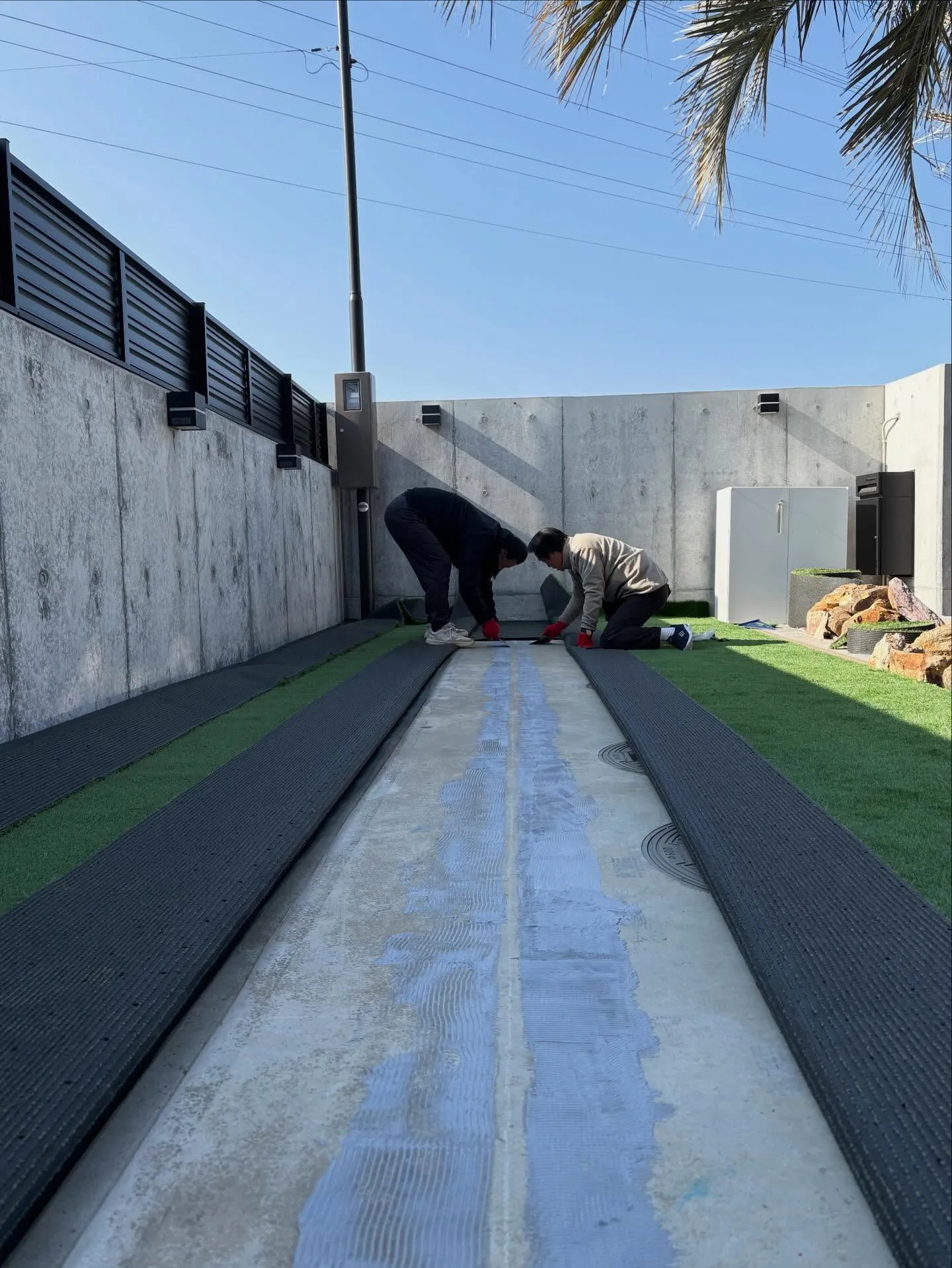 🌱⚠️【狭山市｜人工芝の張り替え・やり直し事例】