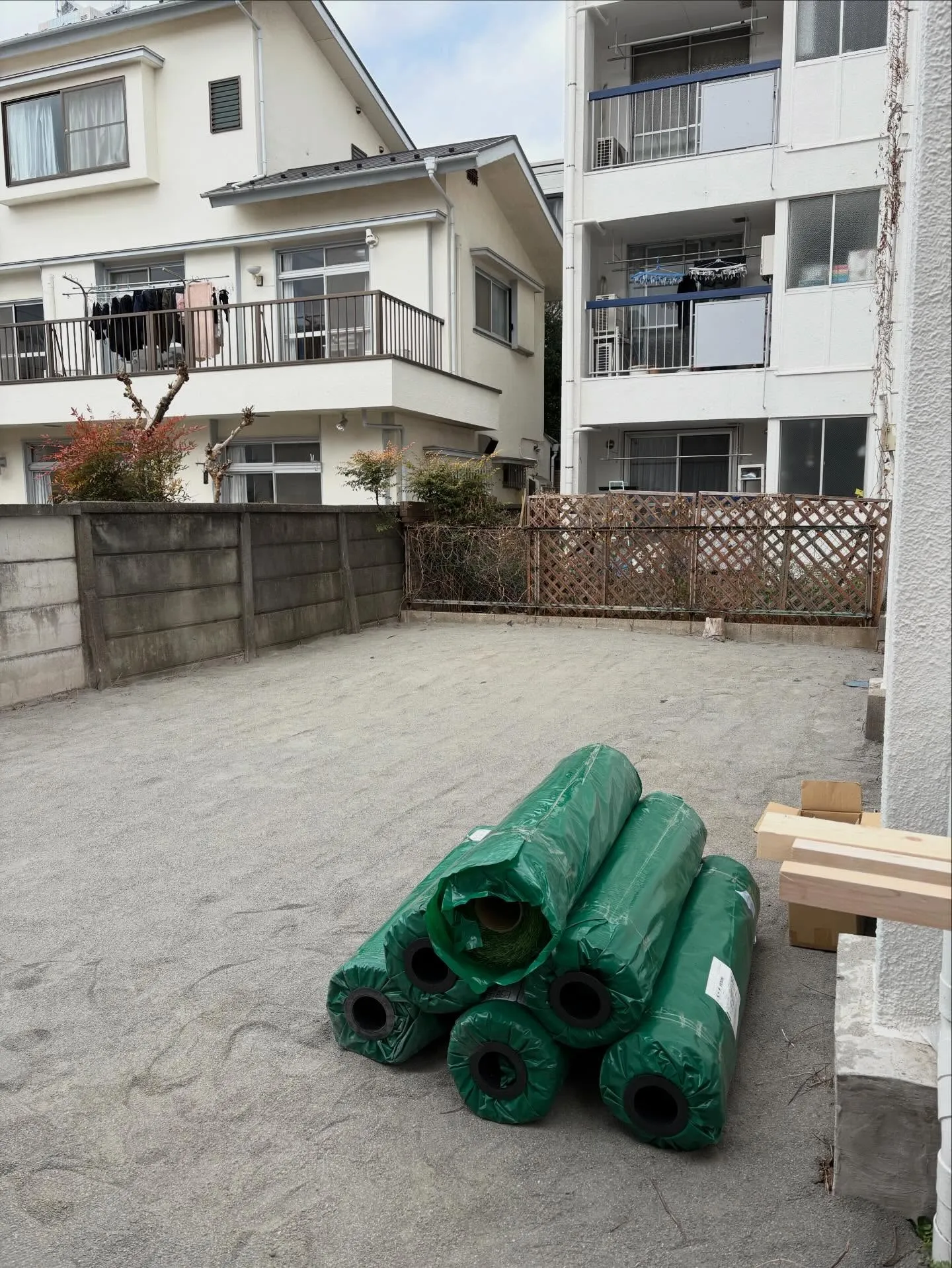 【東京都渋谷区|マンション専用庭をドッグランへリフォーム】🐕...