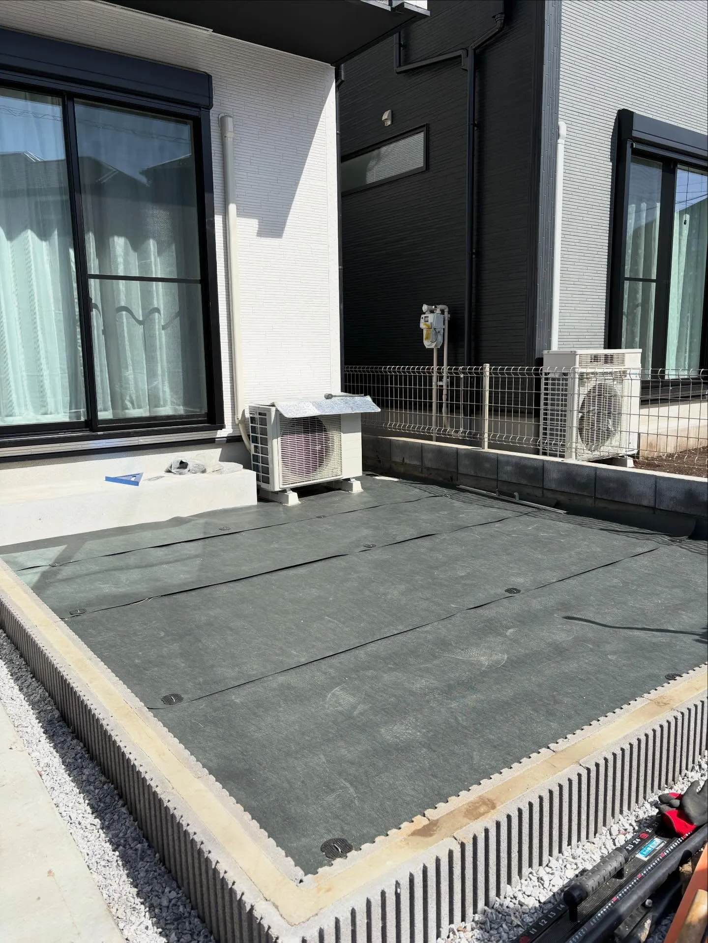 🚨新築の庭づくりで🏠