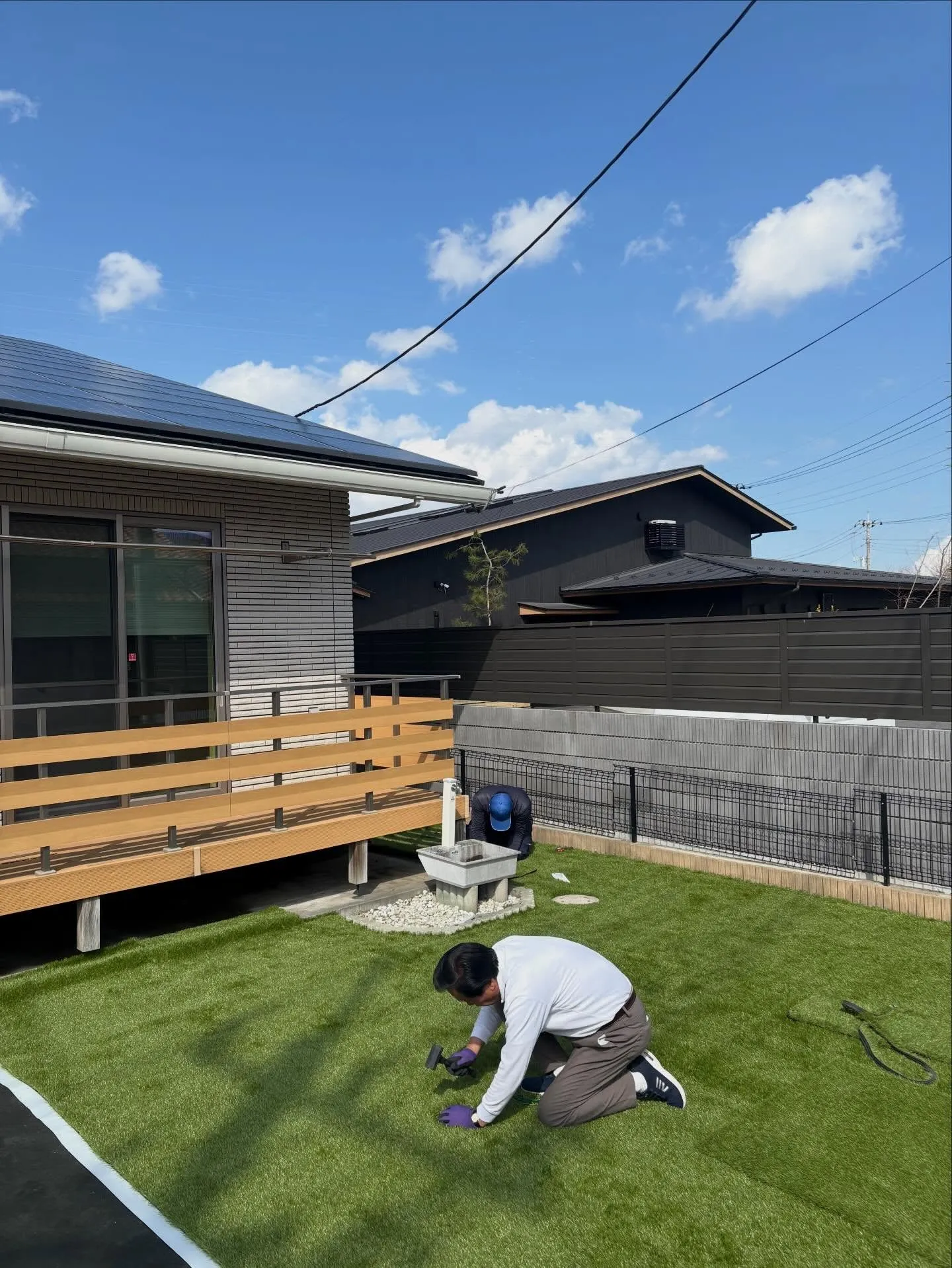 🏡【埼玉県行田市｜人工芝施工事例】🌱