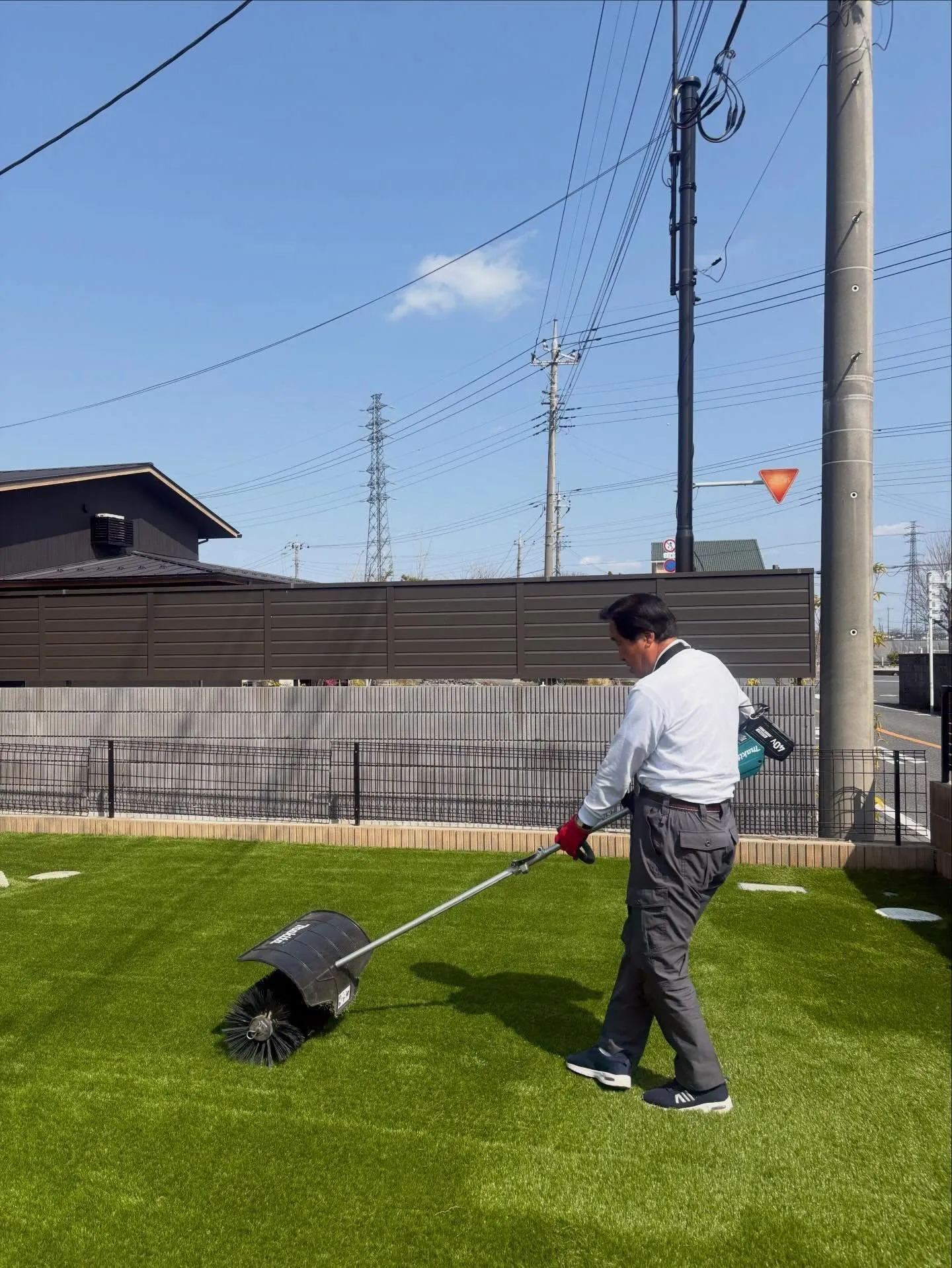 🏡【埼玉県行田市｜人工芝施工事例】🌱