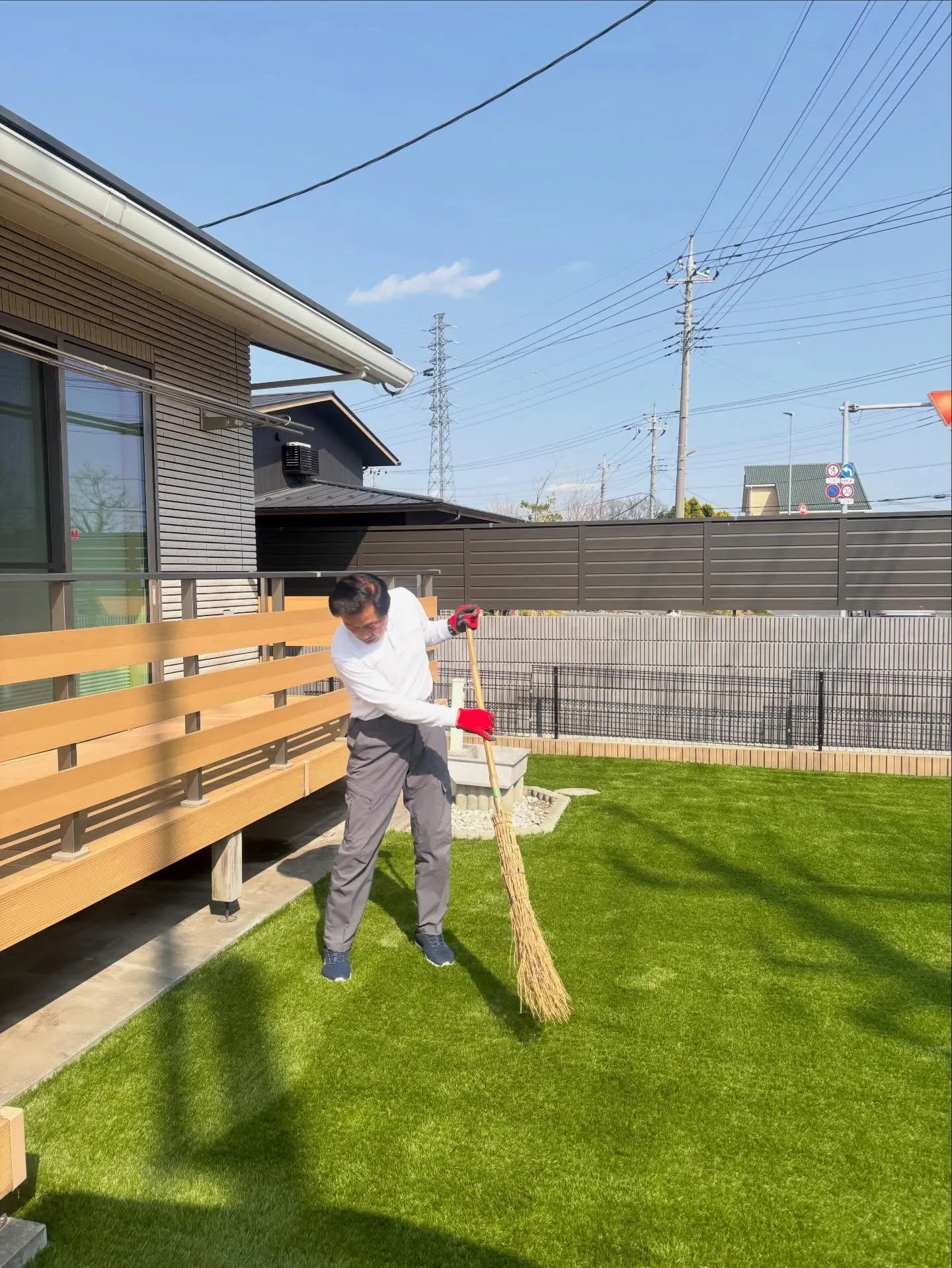 🏡【埼玉県行田市｜人工芝施工事例】🌱