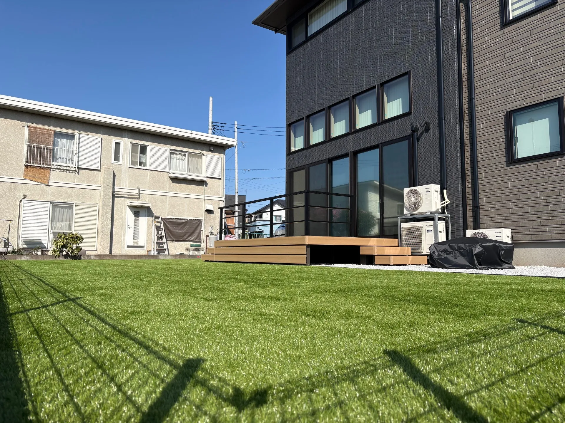 おしゃれな外構に仕上がりました