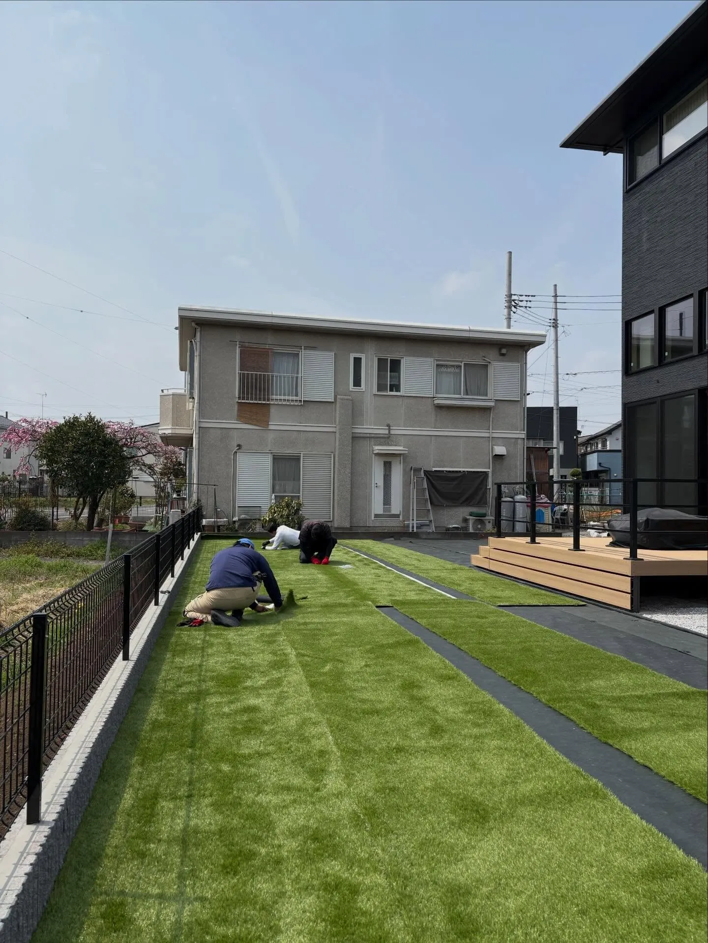 🏡【埼玉 飯能市|新築のお庭がふかふか空間に大変身】🌱✨