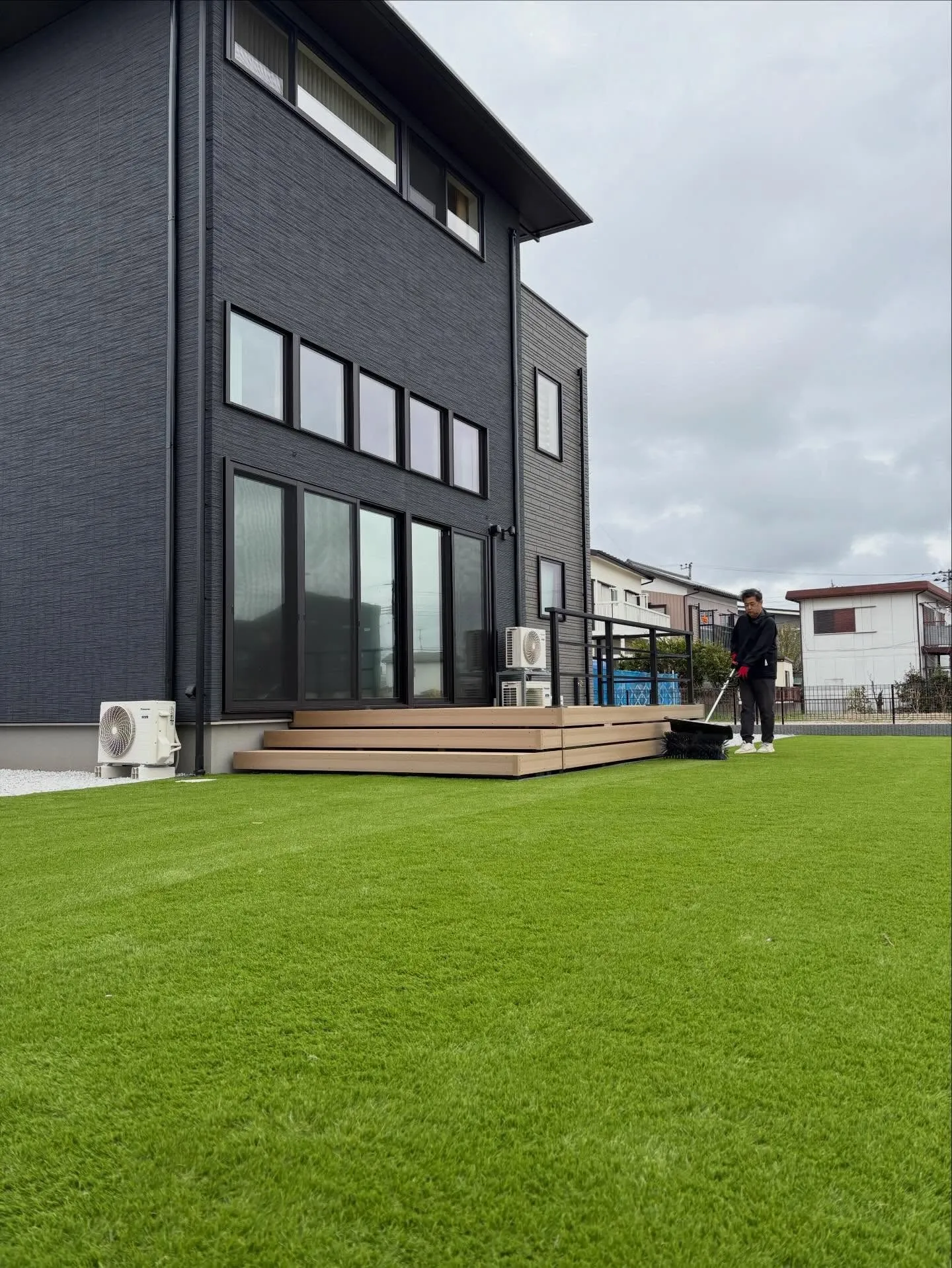 🏡【埼玉 飯能市|新築のお庭がふかふか空間に大変身】🌱✨
