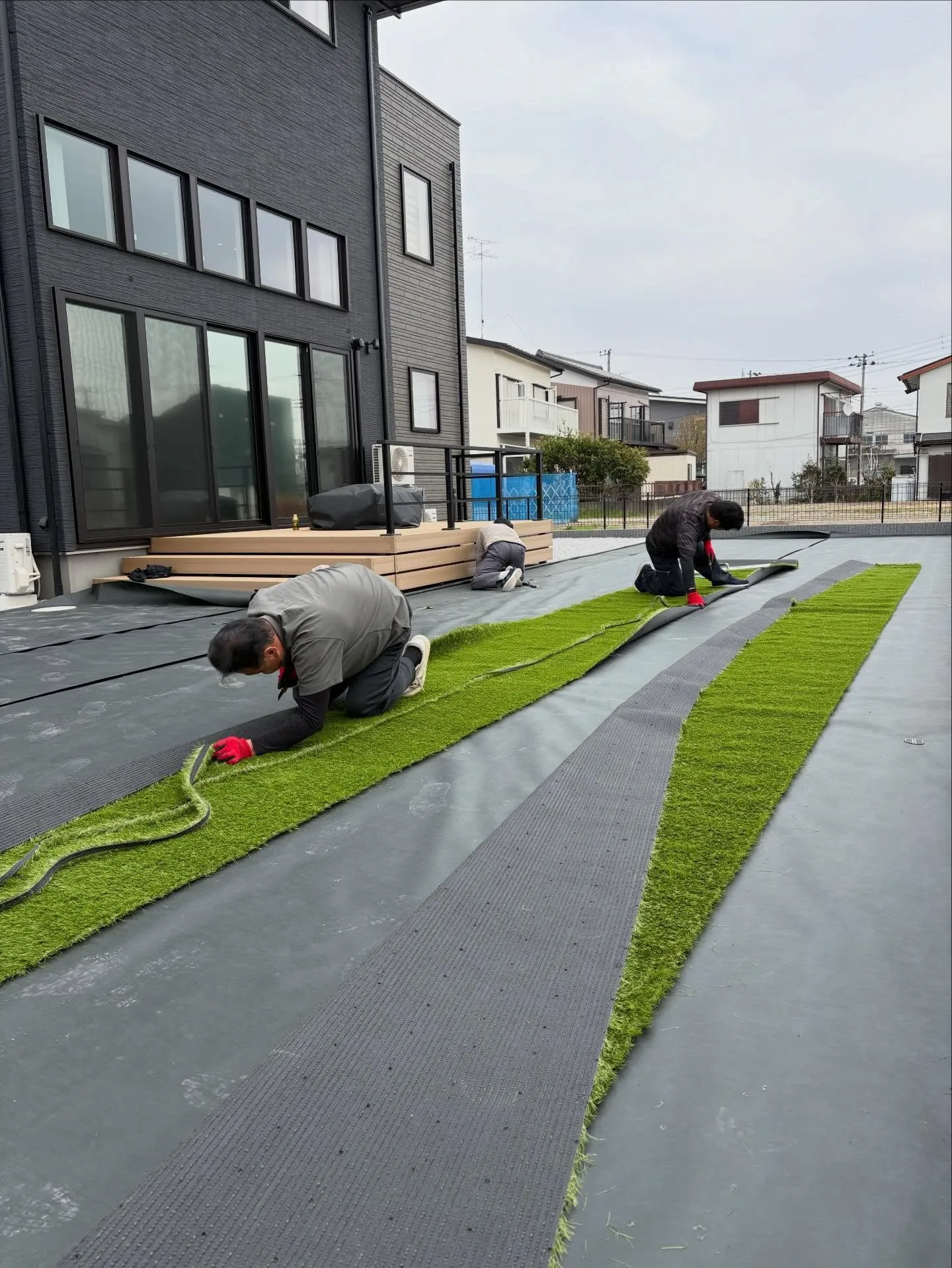 🏡【埼玉 飯能市|新築のお庭がふかふか空間に大変身】🌱✨