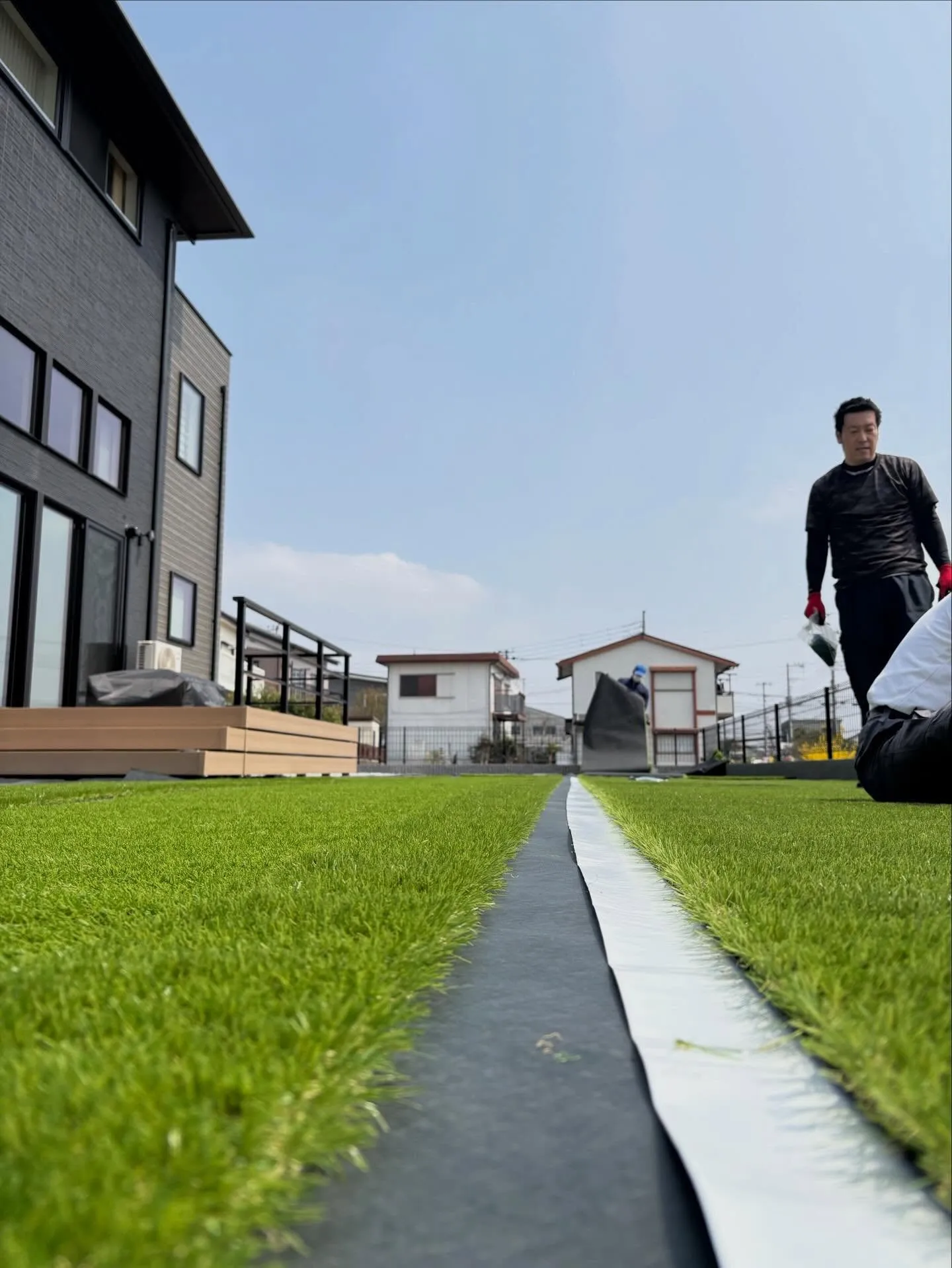 🏡【埼玉 飯能市|新築のお庭がふかふか空間に大変身】🌱✨