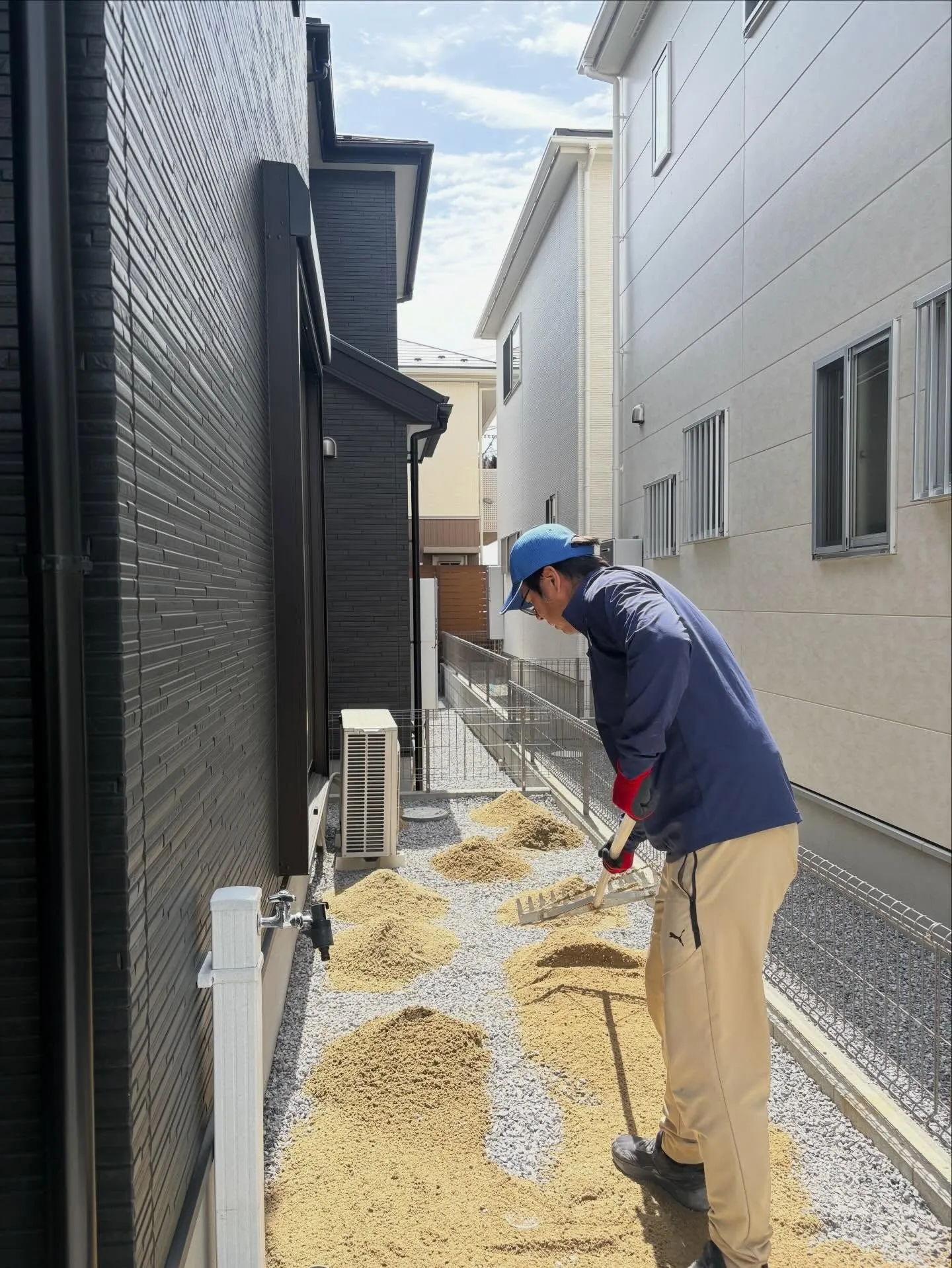 🪨【砂利の庭→おしゃれ空間に大変身】🌱✨