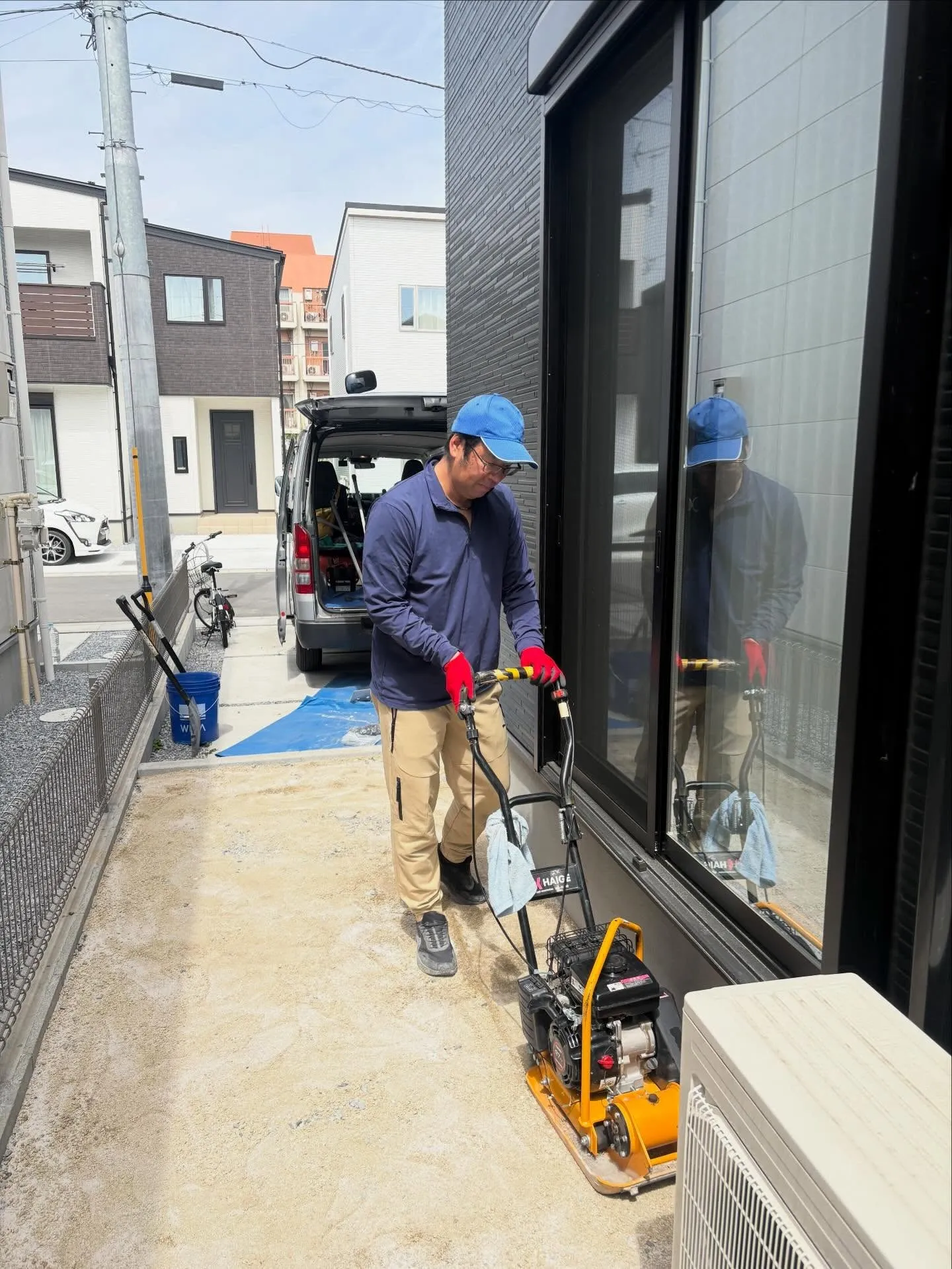 🪨【砂利の庭→おしゃれ空間に大変身】🌱✨