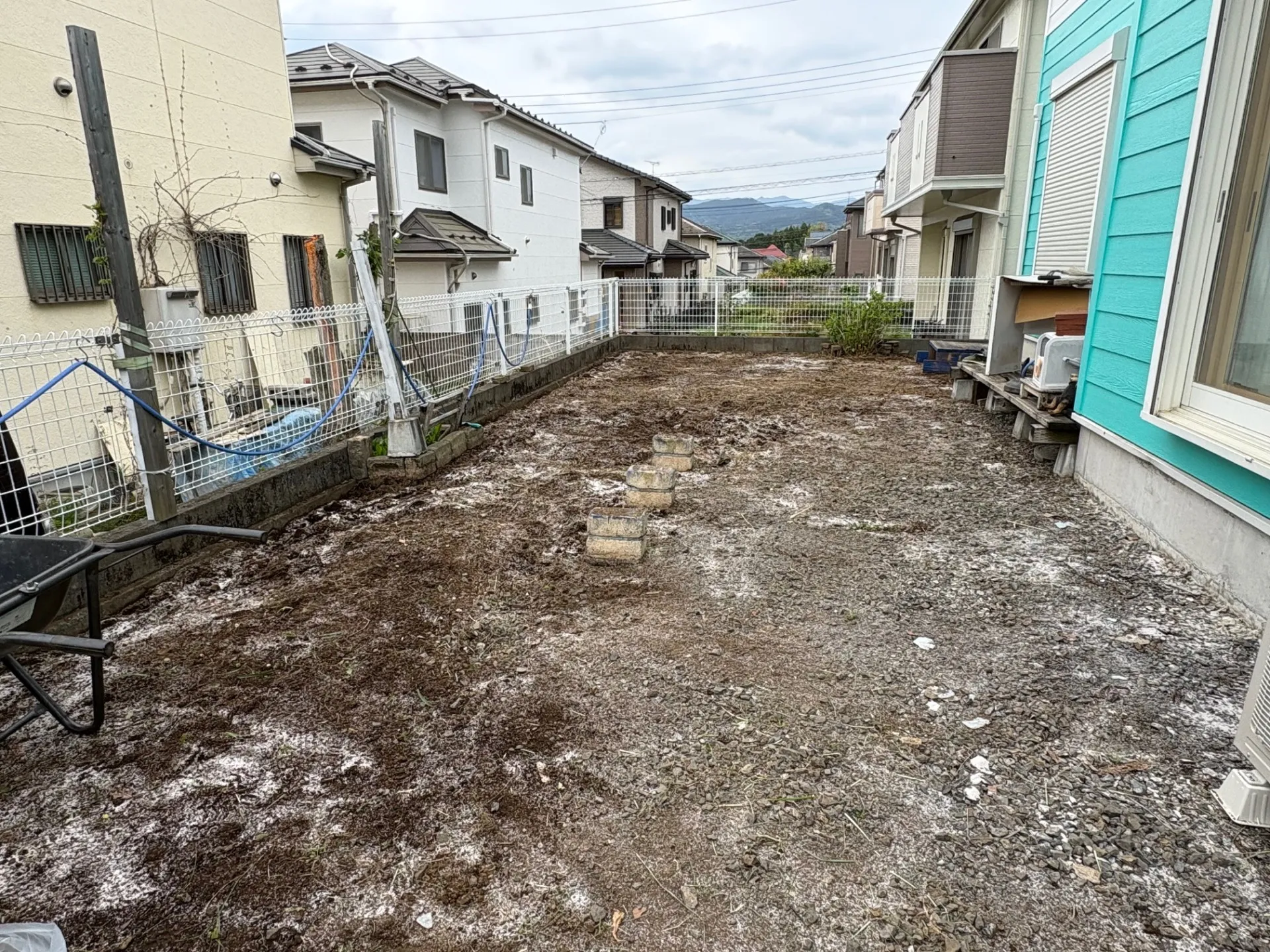 更地に戻りました