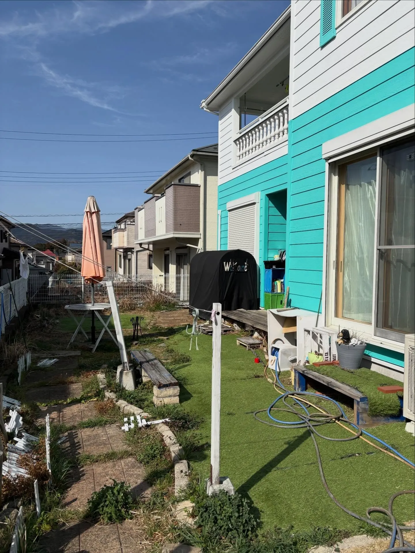 DIYで作った人工芝🌱