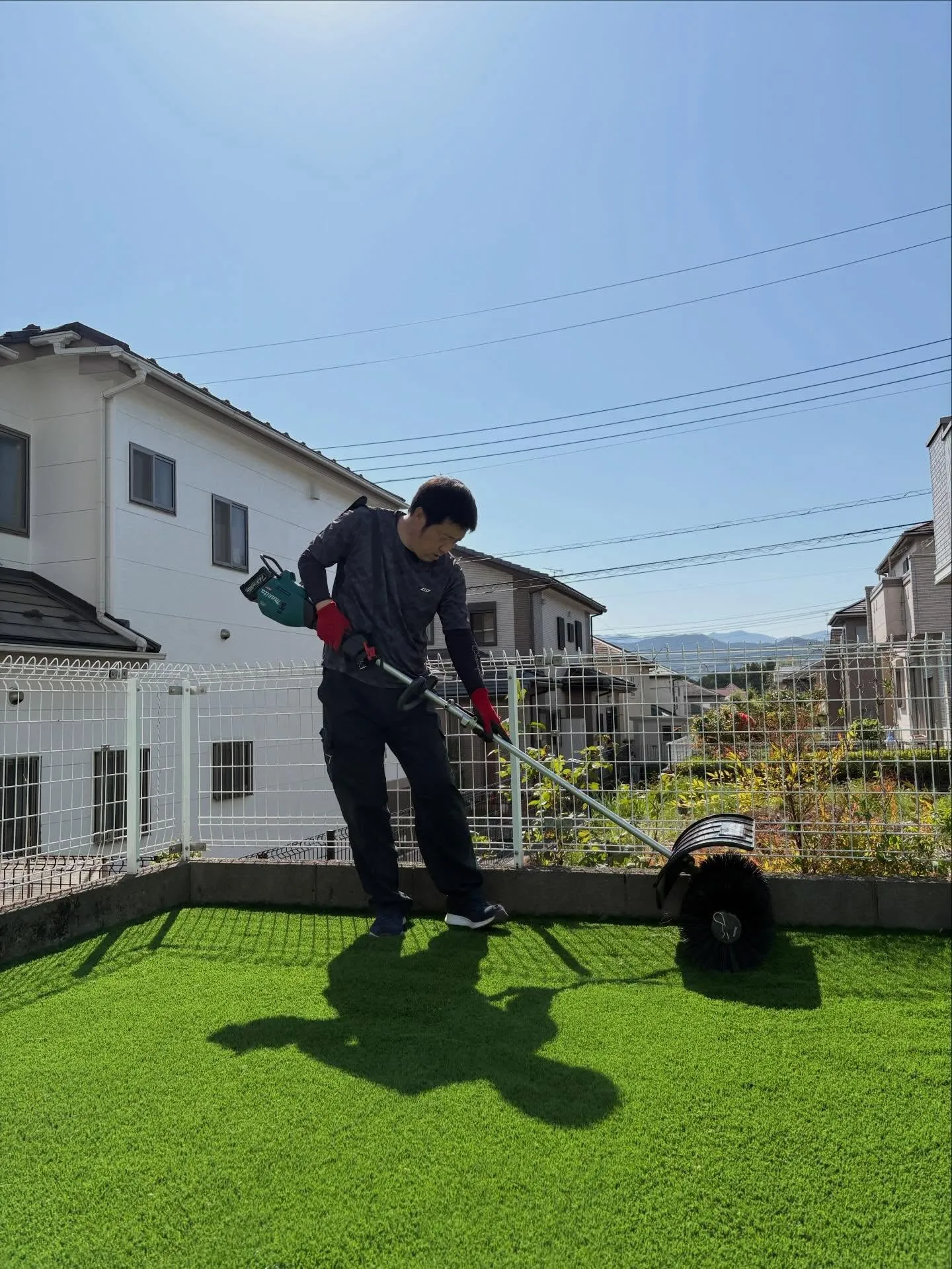 DIYで作った人工芝🌱
