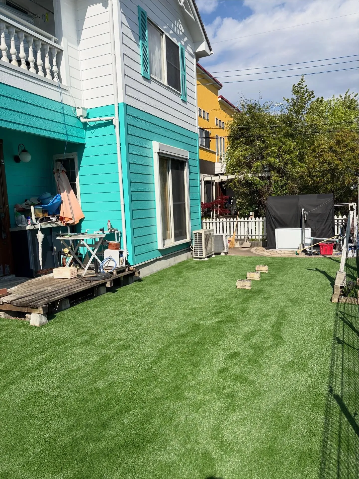 DIYで作った人工芝🌱