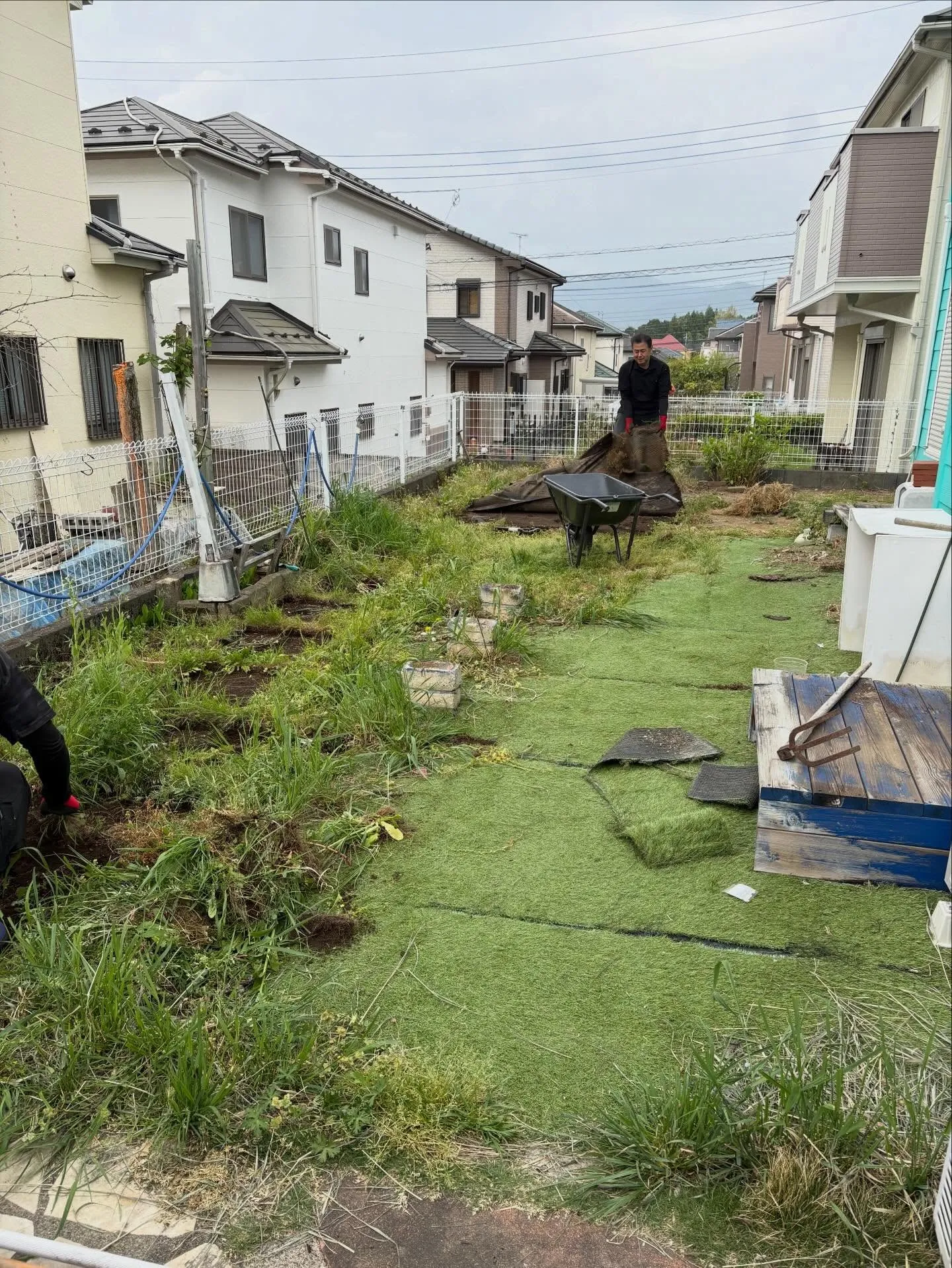 DIYで作った人工芝🌱