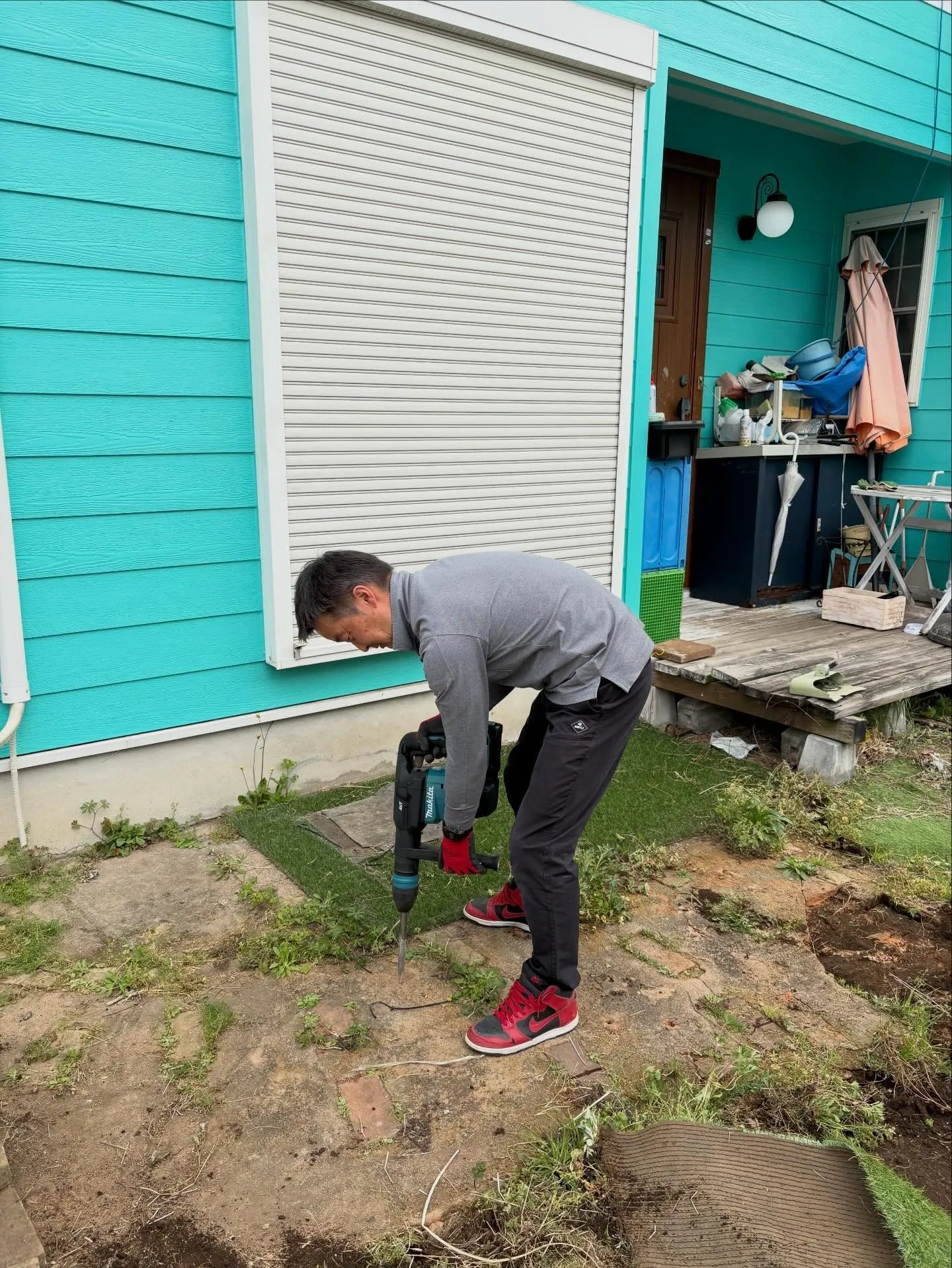 DIYで作った人工芝🌱