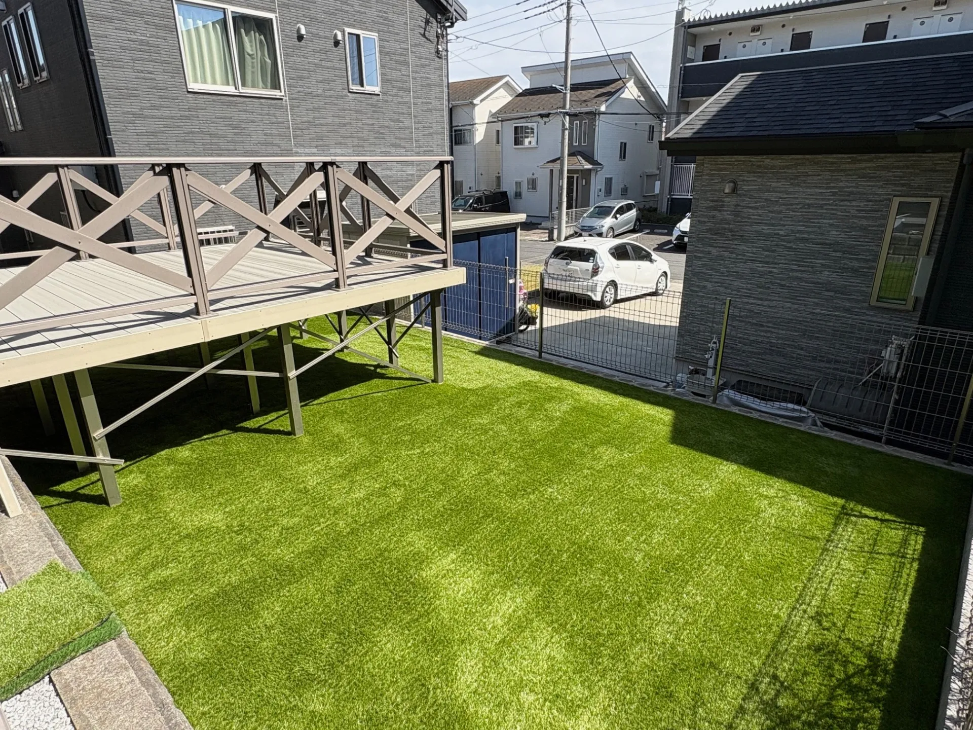 芝丈35mmのクッション性があるふかふか人工芝