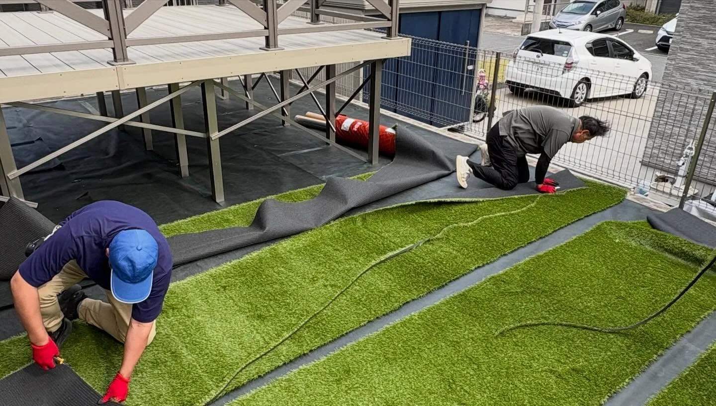 🏠【庭がドッグランに大変身】🐕🌱✨