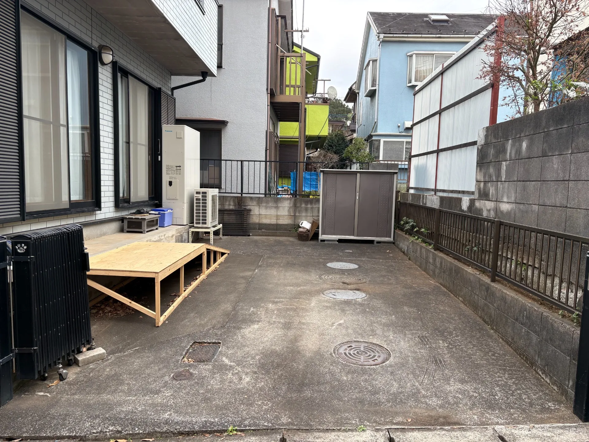 元のお庭の状態