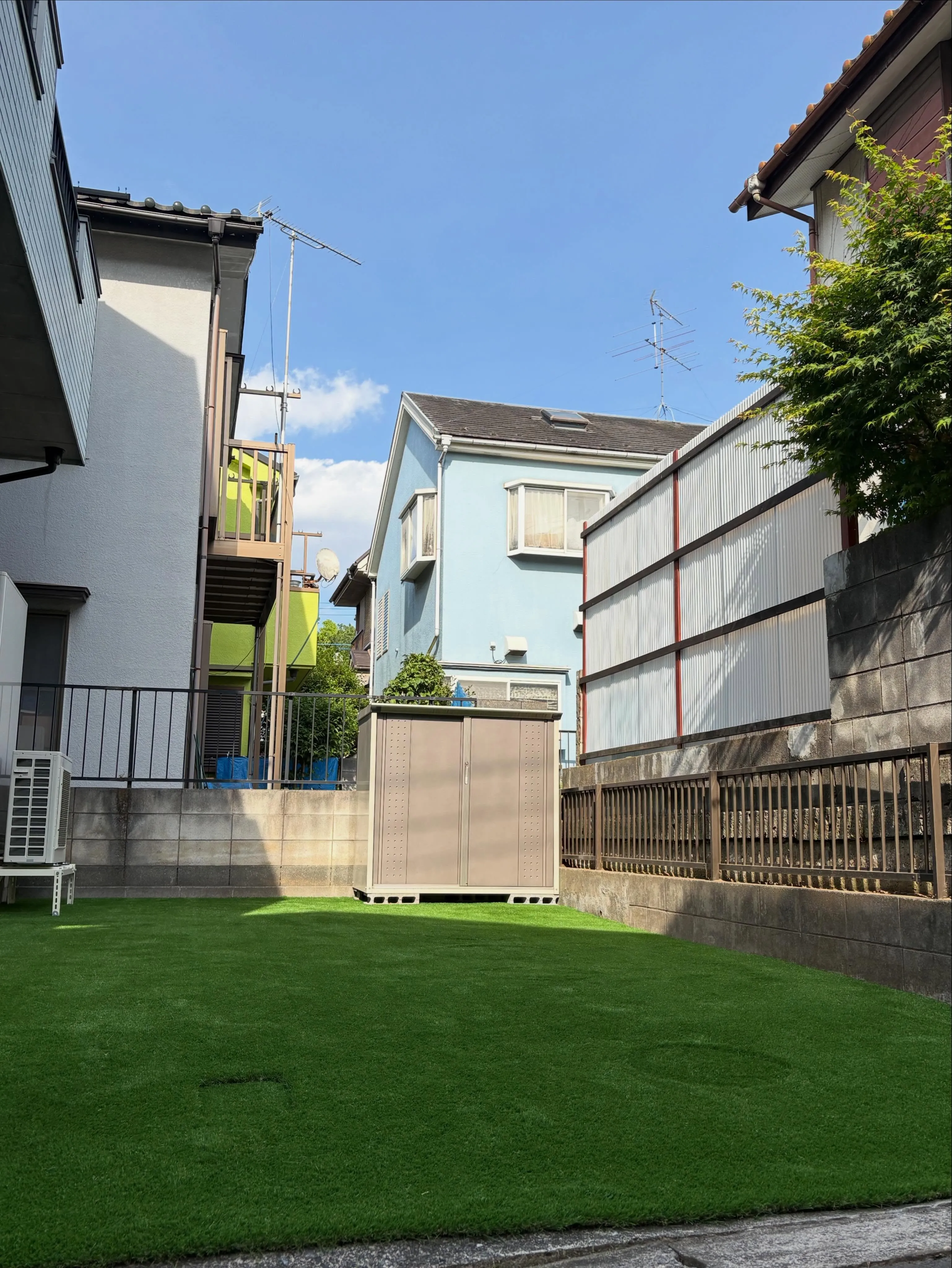 🌱【所沢市|人工芝ドッグラン施工】✨🐶