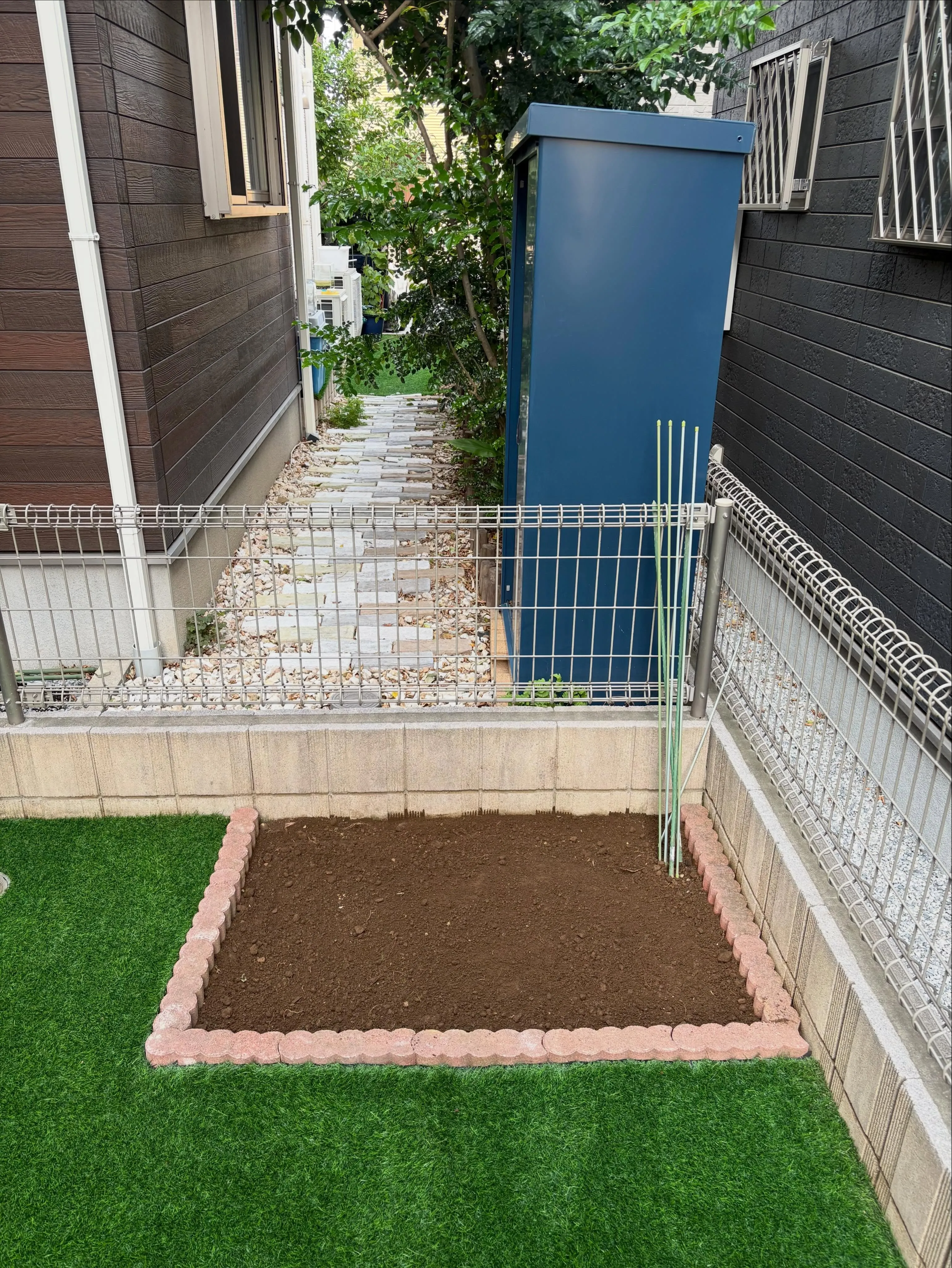 【DIY人工芝からプロ施工へ大変身】👷🏼🌱✨