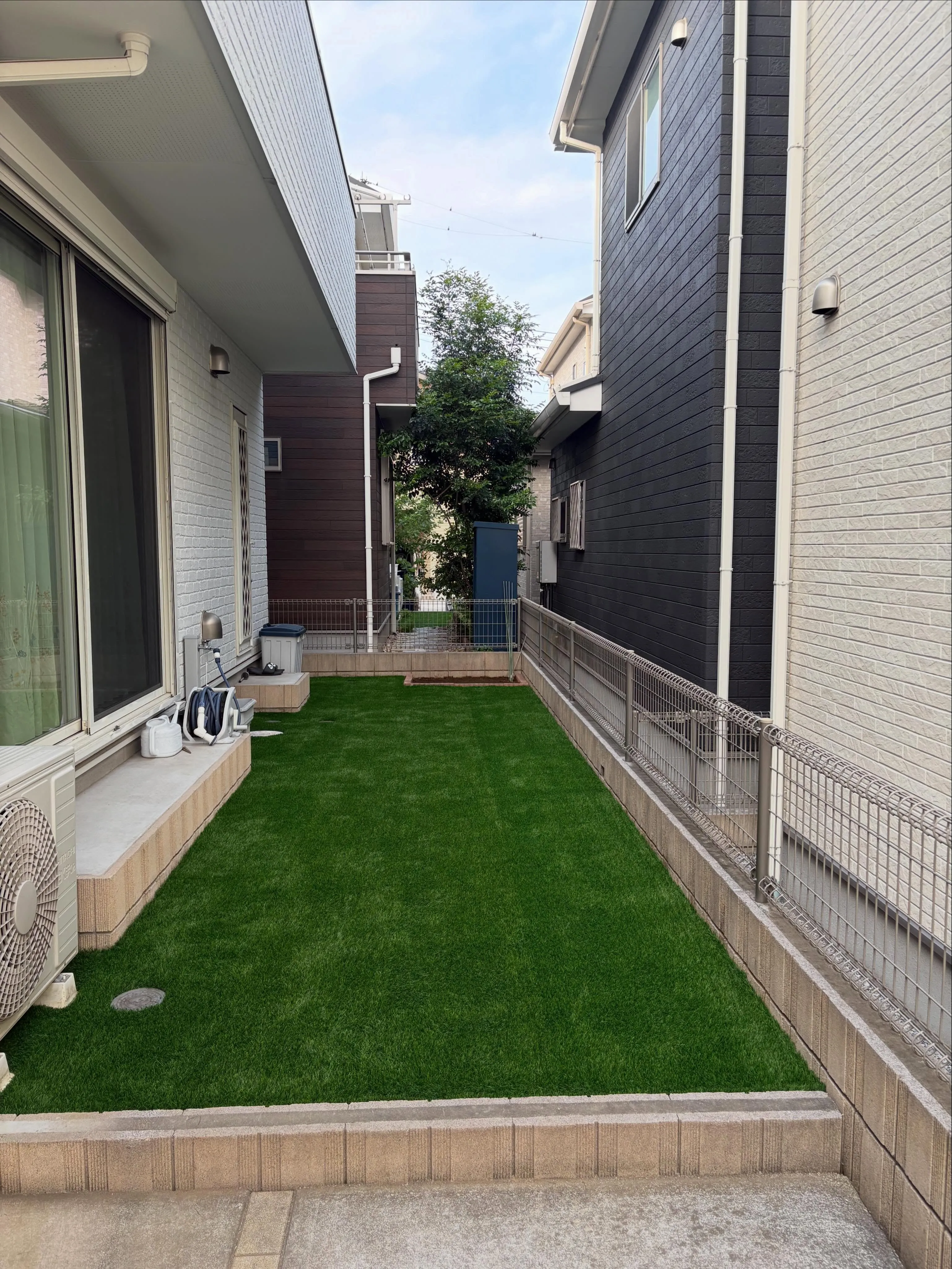 【DIY人工芝からプロ施工へ大変身】👷🏼🌱✨