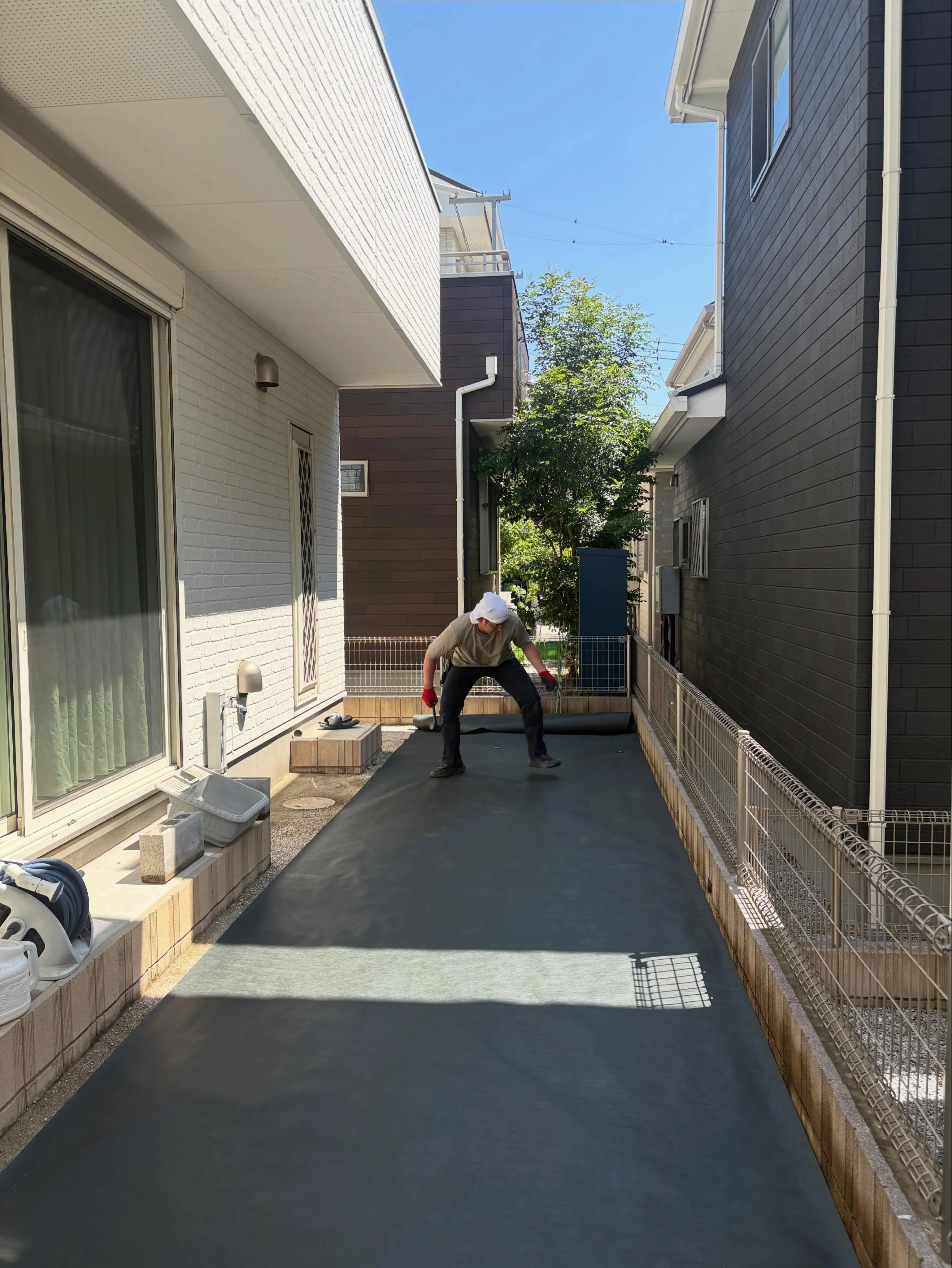 【DIY人工芝からプロ施工へ大変身】👷🏼🌱✨