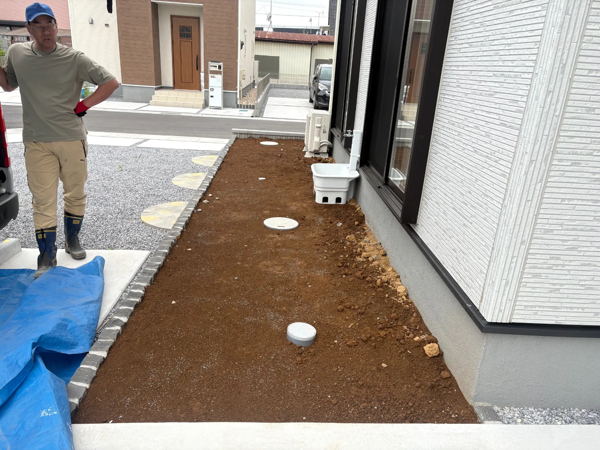 元のお庭の状態