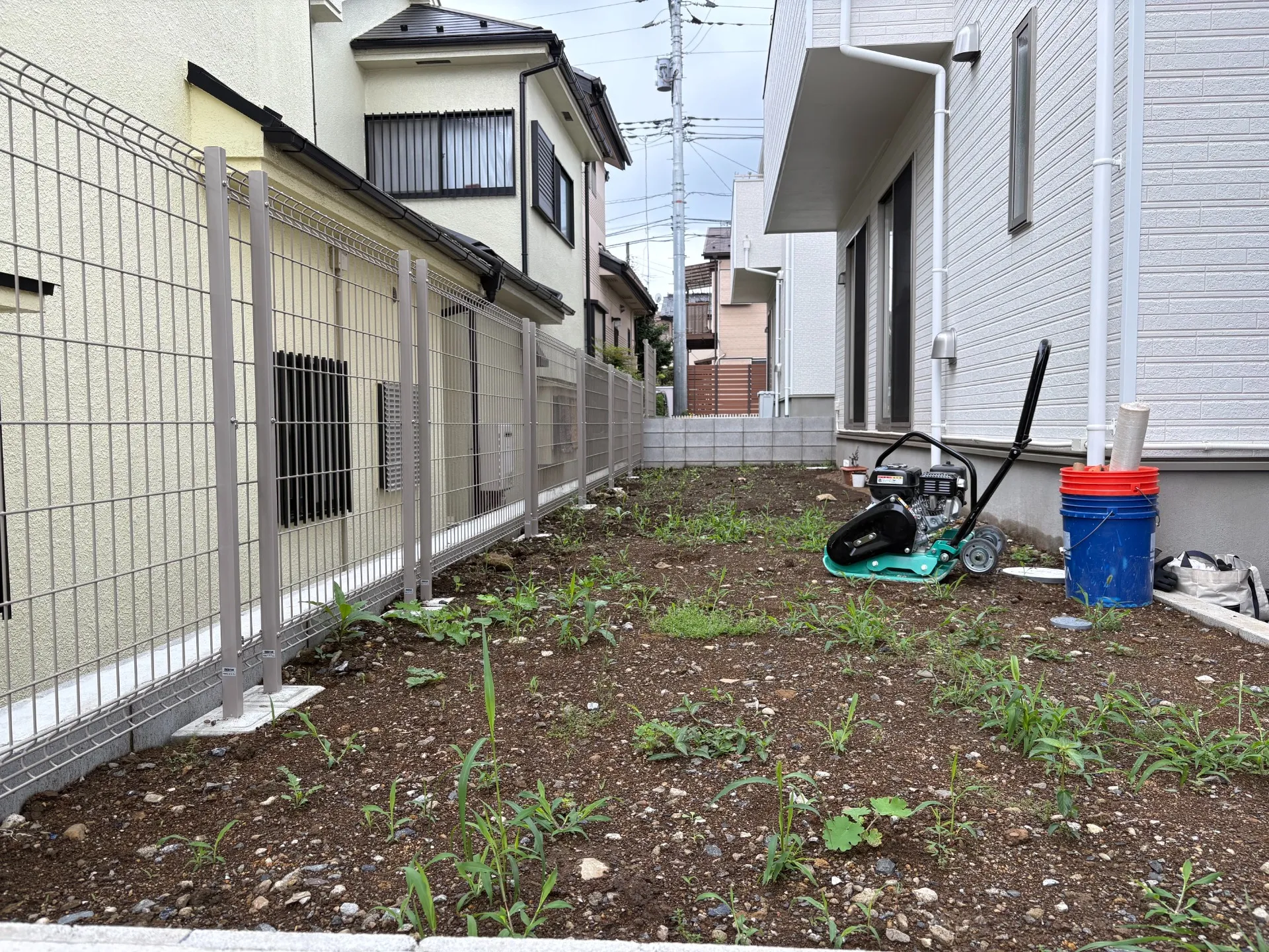 元のお庭の状態