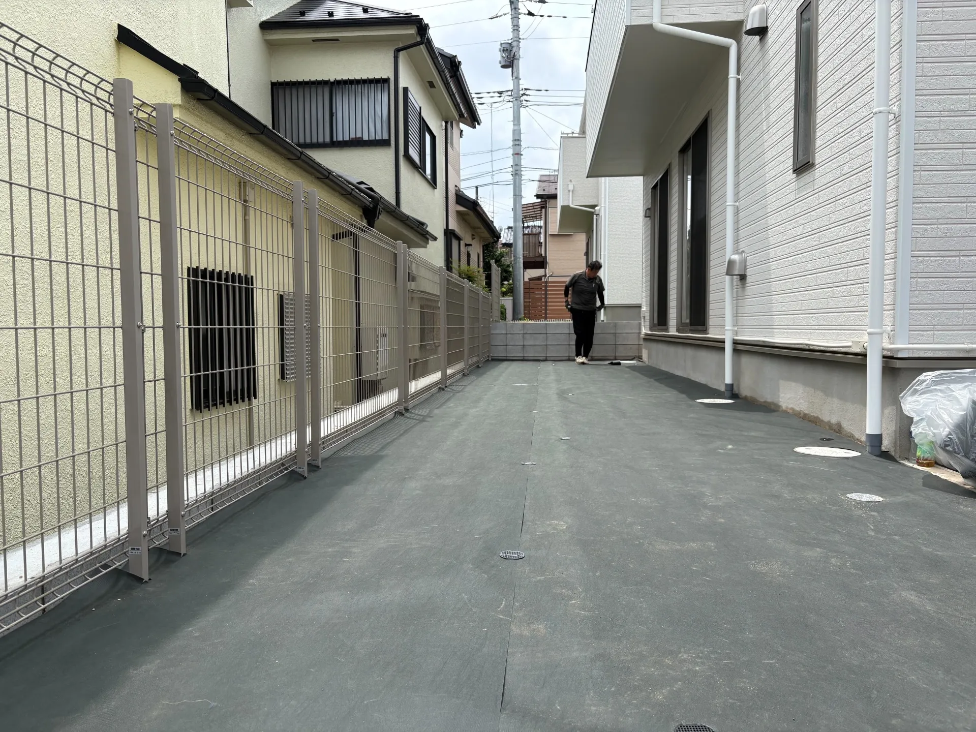 見えなくなる部分までしっかりと仕上げます。
