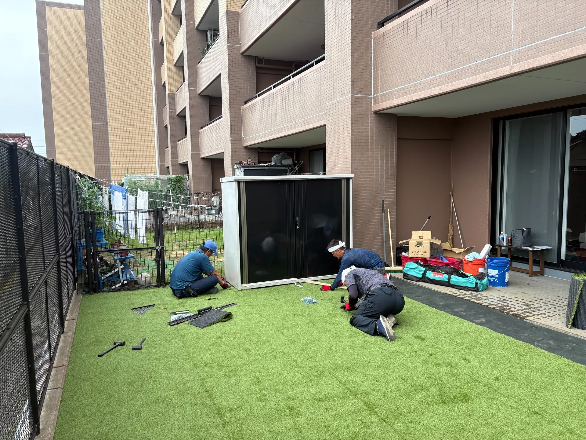 細部まで丁寧に施工