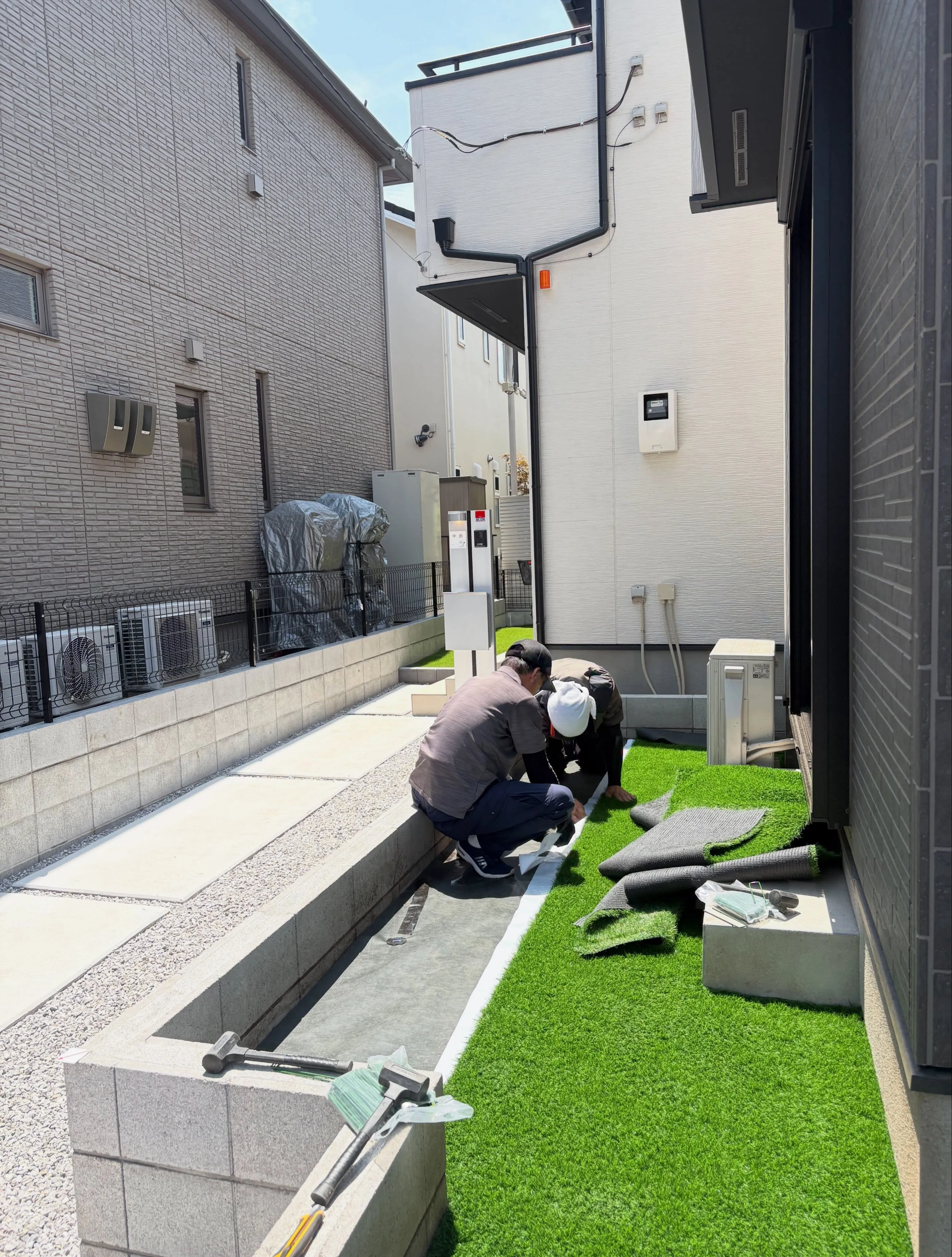 🏡✨【新築のお庭が大変身！】