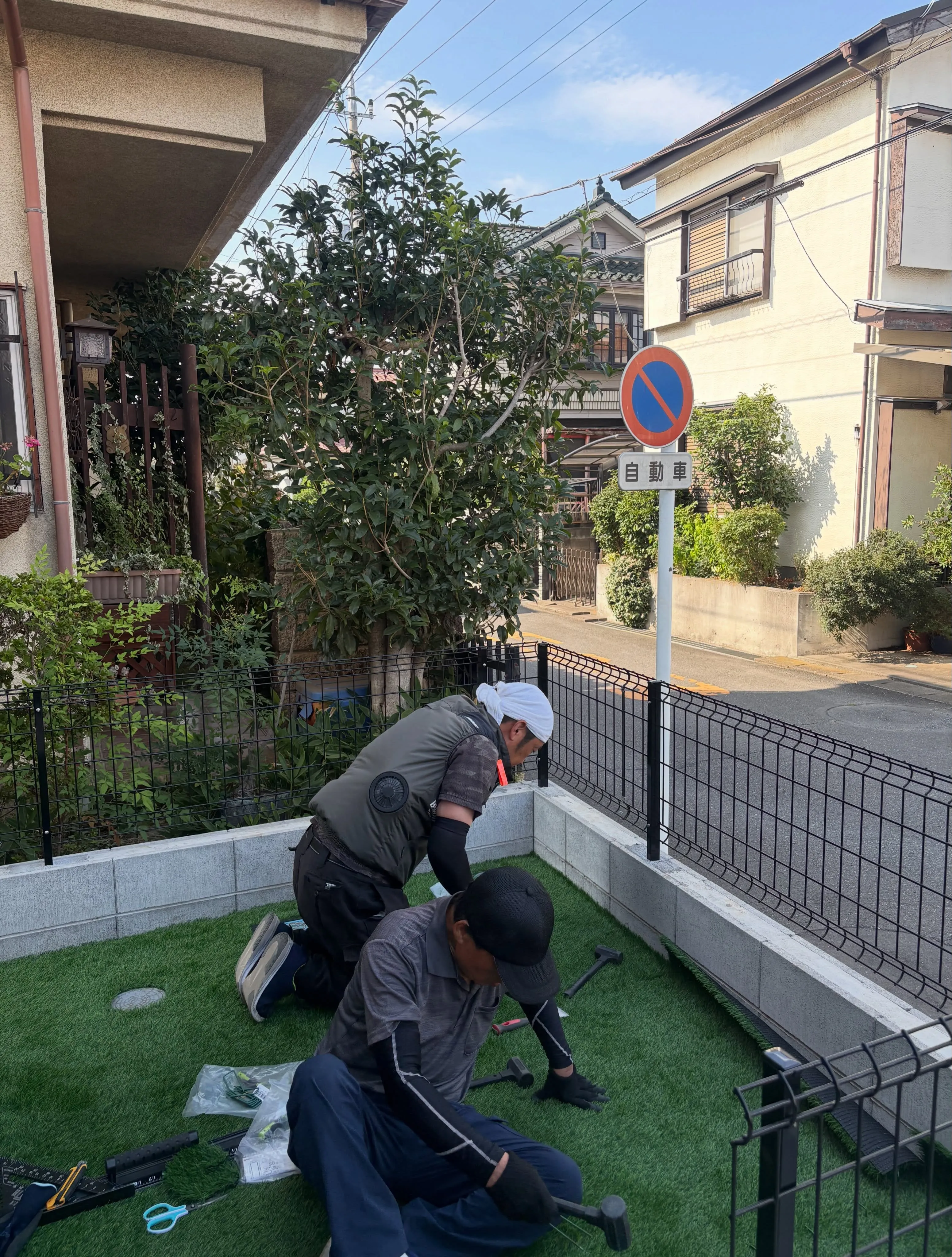 🏡✨【新築のお庭が大変身！】